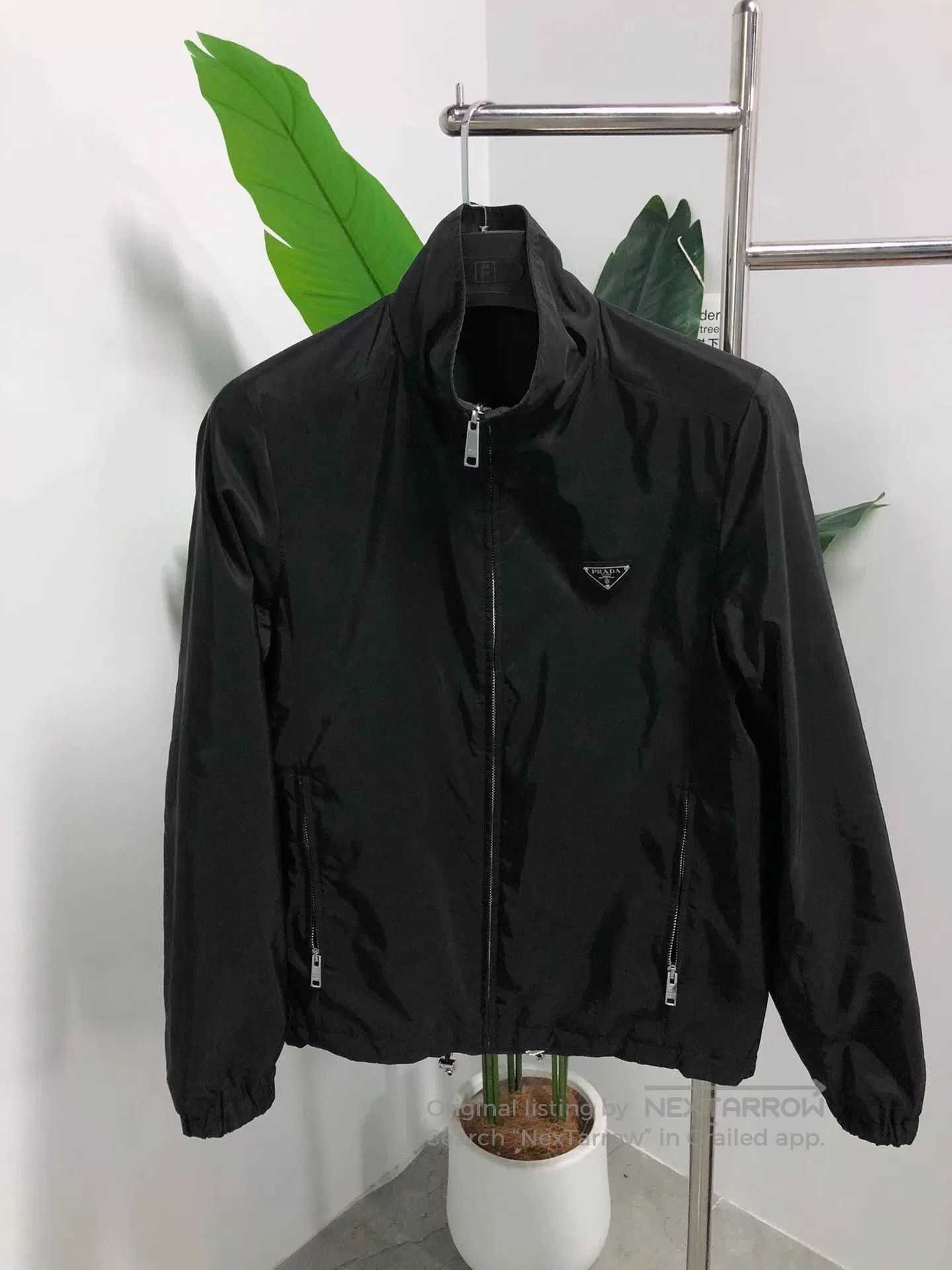 Prada Prada Black Lightweight Men's Jacket 48 Art.SGV732 | Grailed