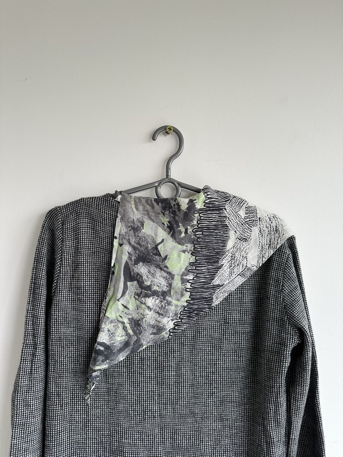Other Save The Queen Houndstooh Wool Dress Long Sleeve Size M Grey Size M / US 6-8 / IT 42-44 - 8 Thumbnail