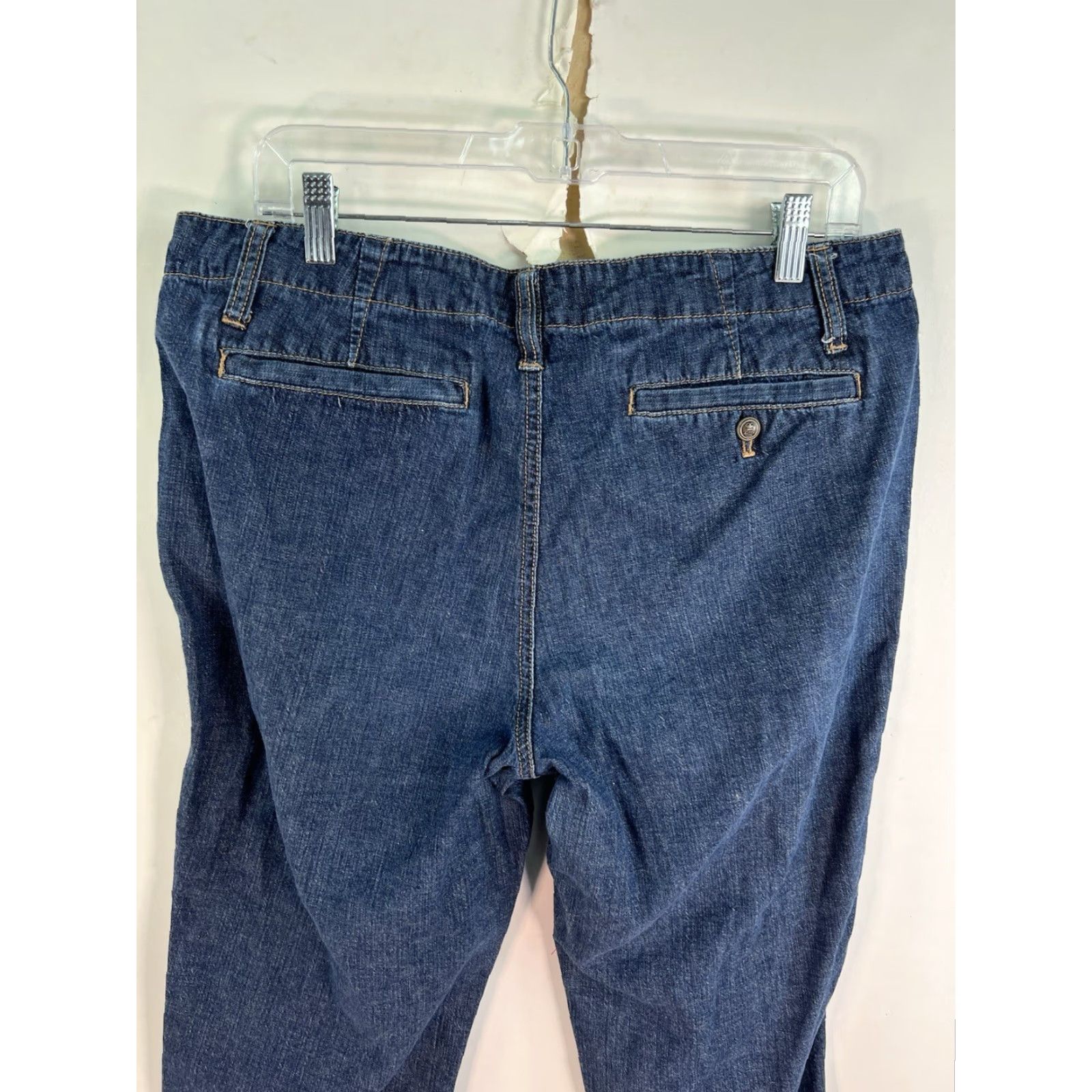 Ralph Lauren Lauren Ralph Lauren Women's Jeans Size 12 Blue Mid-Rise Straight 26in Inseam 90s Preppy Size 34" / US 12 / IT 48 - 6 Thumbnail
