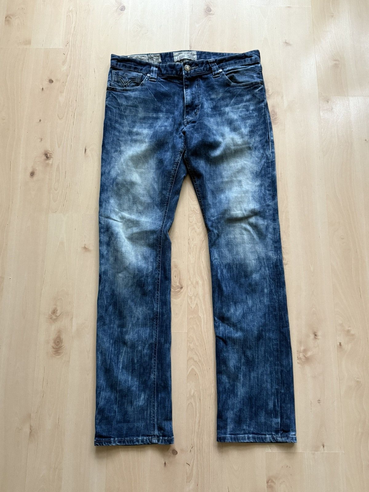 Affliction Affliction Gage Washed Korean Denim jeans vintage Size US 34 / EU 50 - 1 Thumbnail