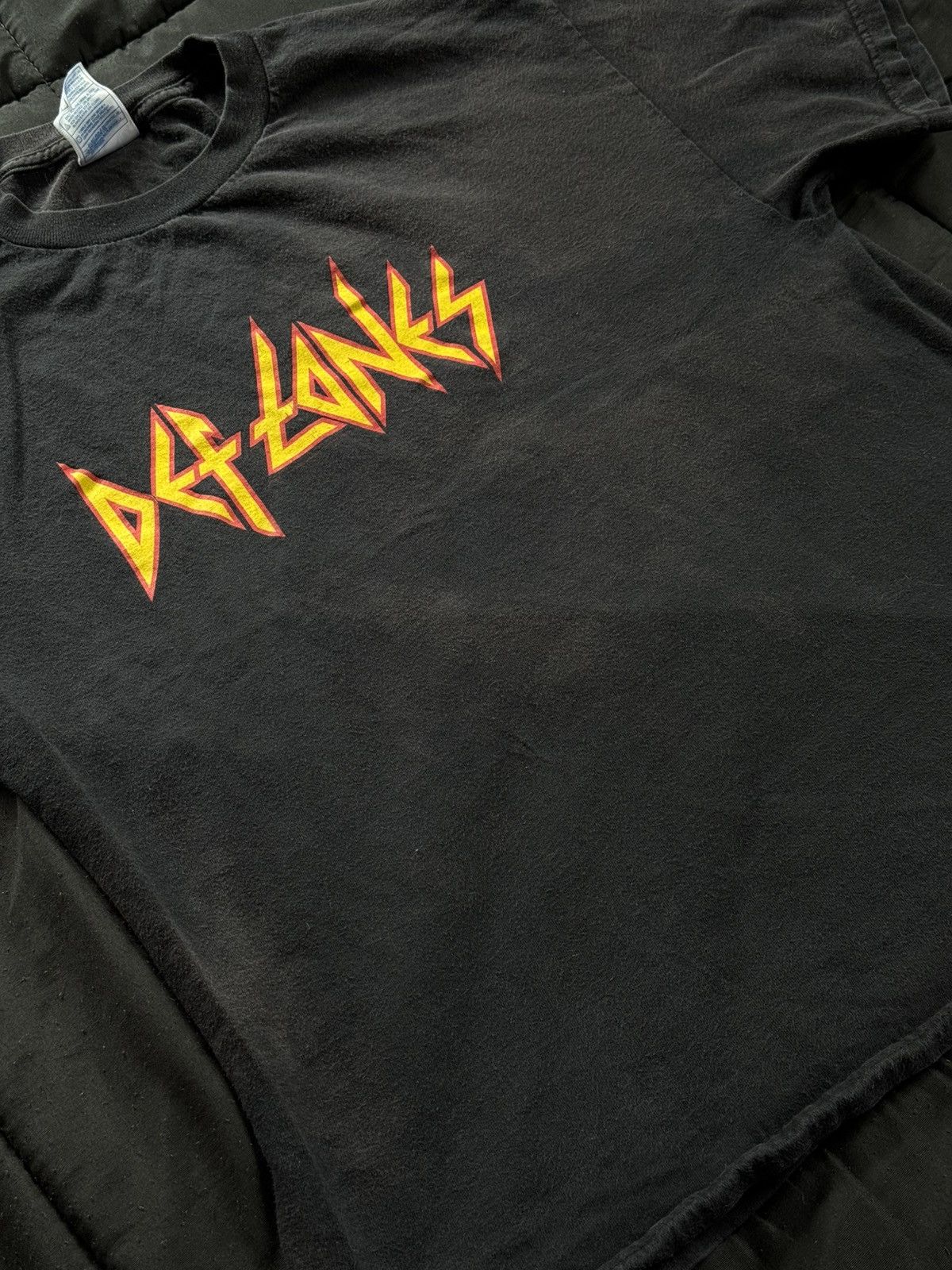 Vintage Vintage y2k Deftones Shirt (def leppard) Size US L / EU 52-54 / 3 - 4 Thumbnail
