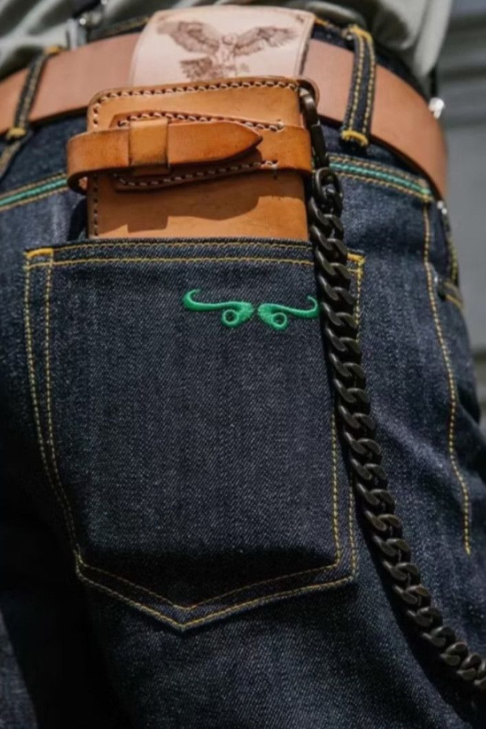 Japanese Brand 💥Khen denim 16 oz Eagle Slim fit Size US 30 / EU 46 - 2 Thumbnail