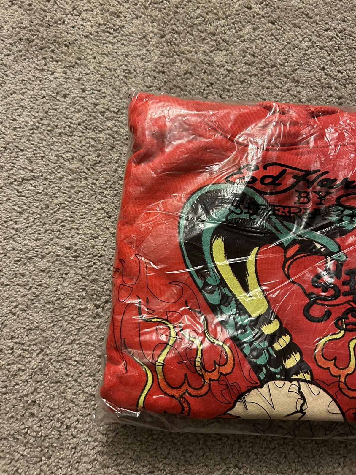 Ed Hardy Ed Hardy X Siberia Hills Hoodie Red Size Medium Size US M / EU 48-50 / 2 - 10 Thumbnail