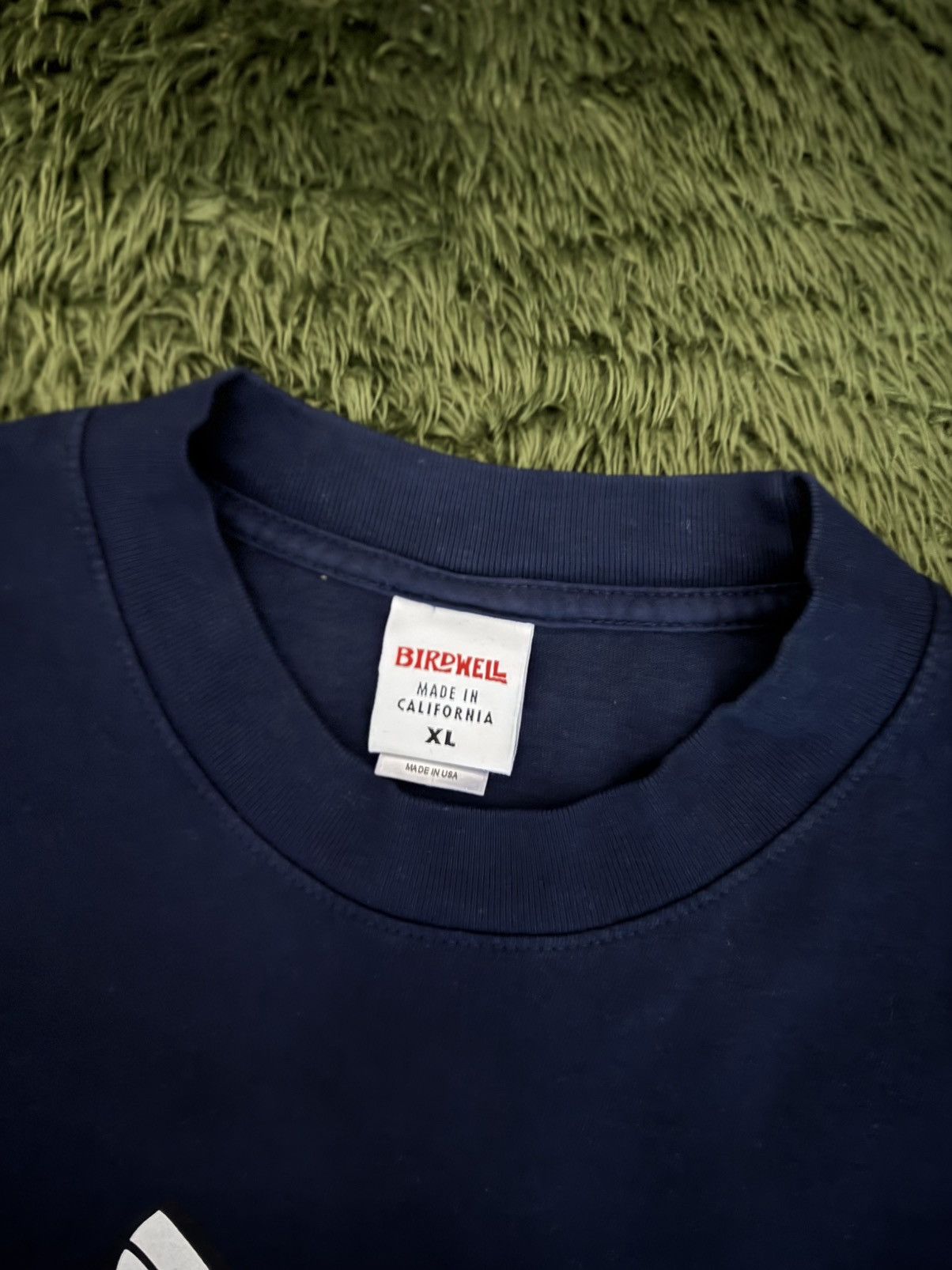 Western Hydrodynamic Research [XL] WHR X BIRDWELL collaboration logo printed T-shirts navy Size US XL / EU 56 / 4 - 3 Thumbnail