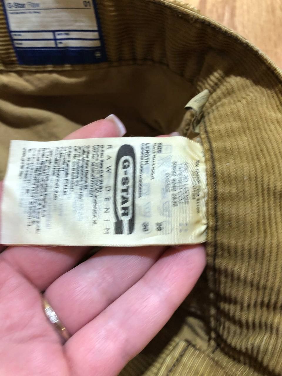 G-Star G-Star Raw pants ARC 3d loose tapered COJ corduroy cord y2k Size US 28 / EU 44 - 4 Thumbnail