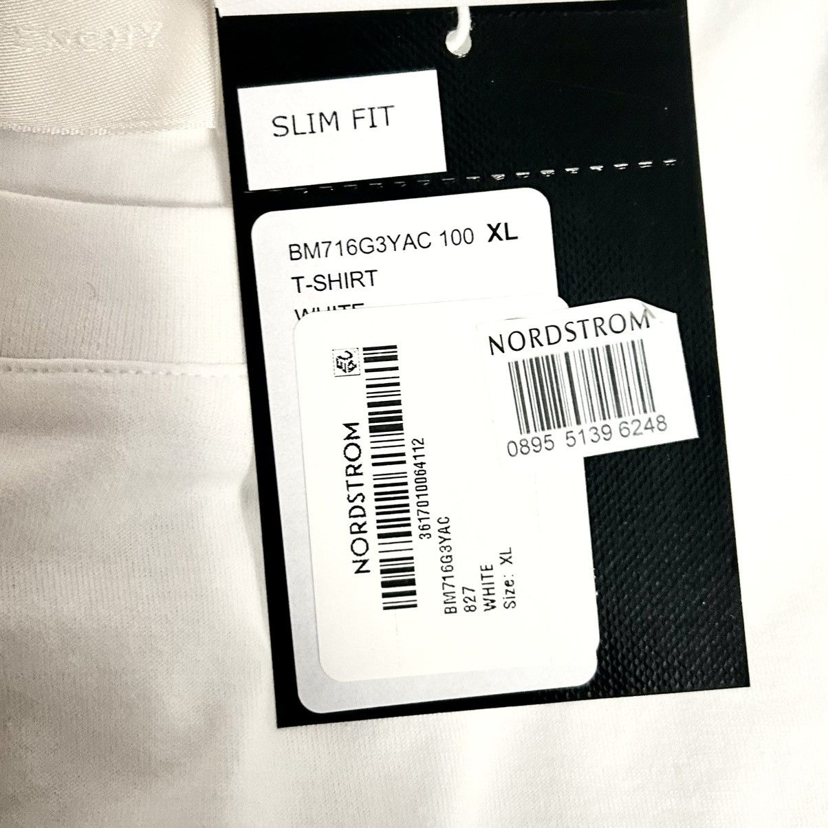 Givenchy New Givenchy Logo White T-shirt Size XL Size US XL / EU 56 / 4 - 7 Thumbnail