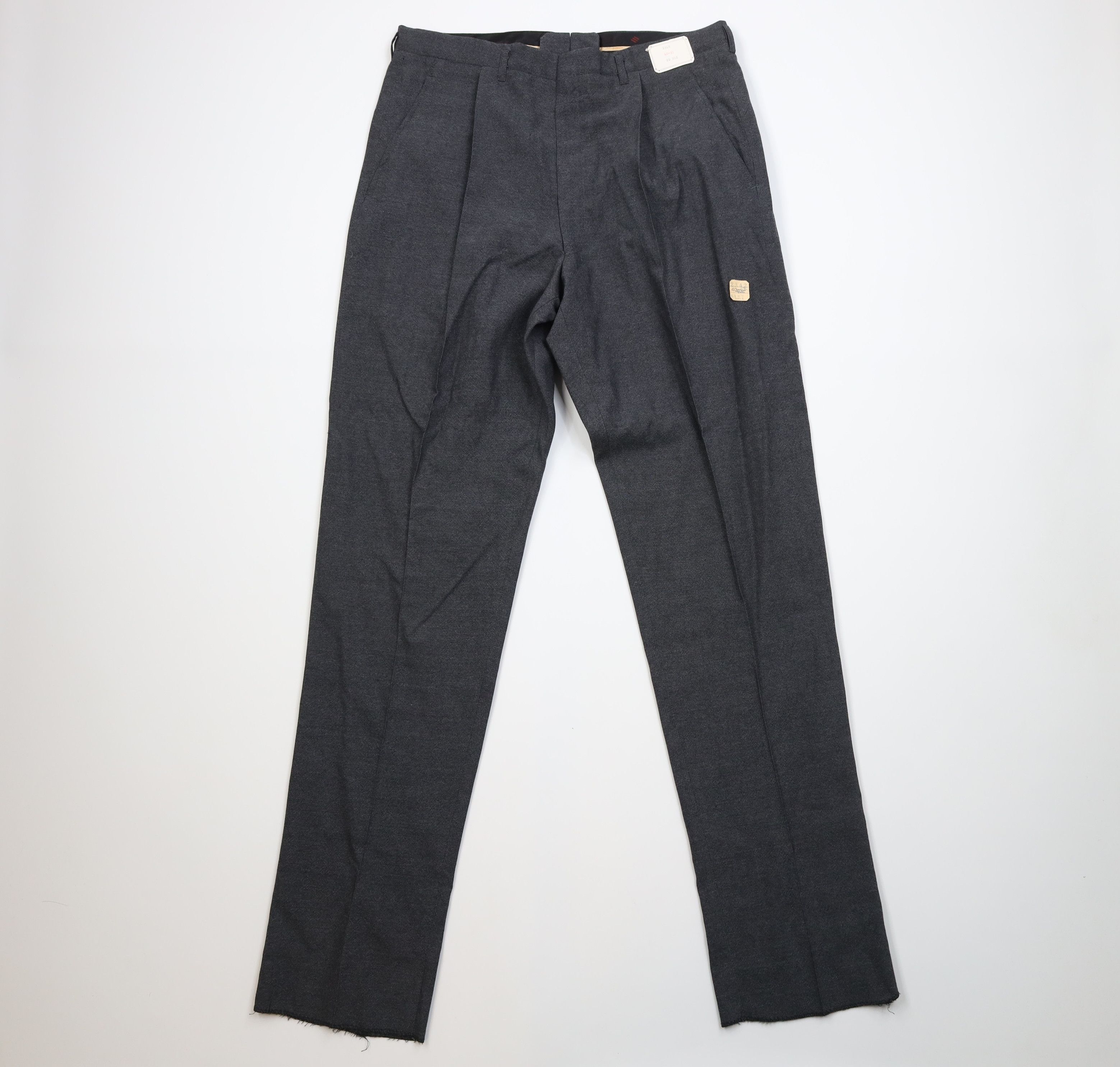 Vintage Deadstock Vintage 50s Hollywood Regency Chino Pants Trousers Size US 34 / EU 50 - 1 Thumbnail