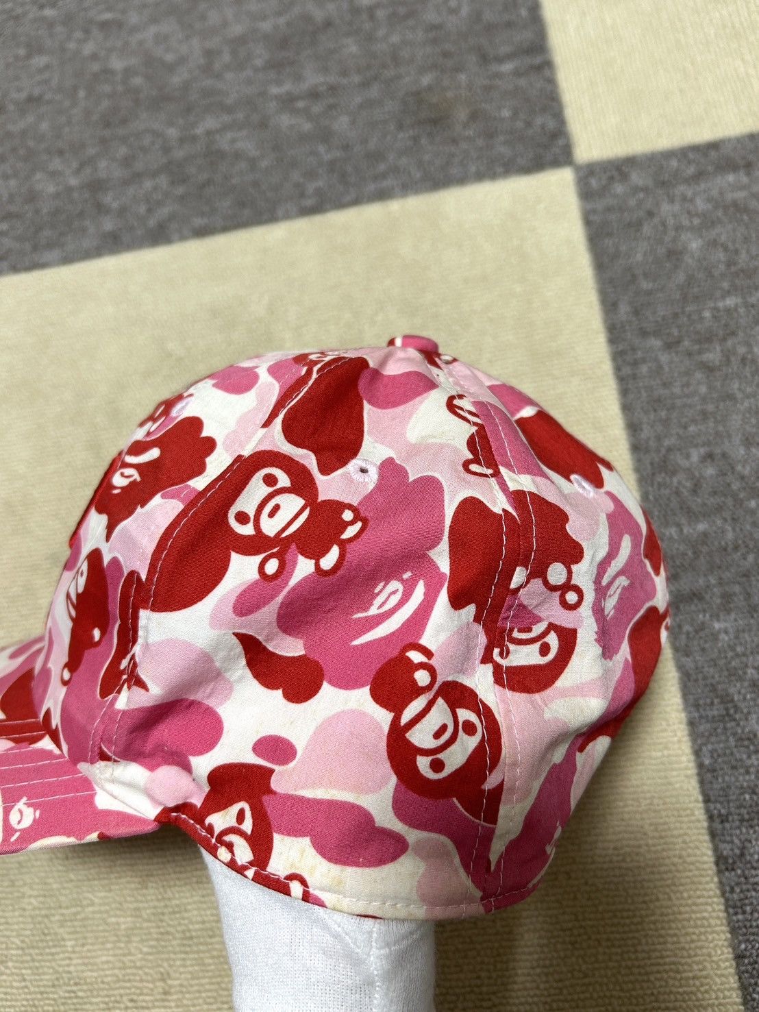 Bape OG Bape Pink Baby Milo Camo Hat Size ONE SIZE - 4 Thumbnail
