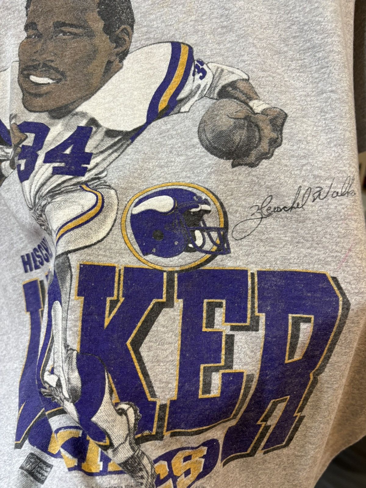 Vintage Herschel Walker vintage Tee 80’s Size US L / EU 52-54 / 3 - 5 Thumbnail