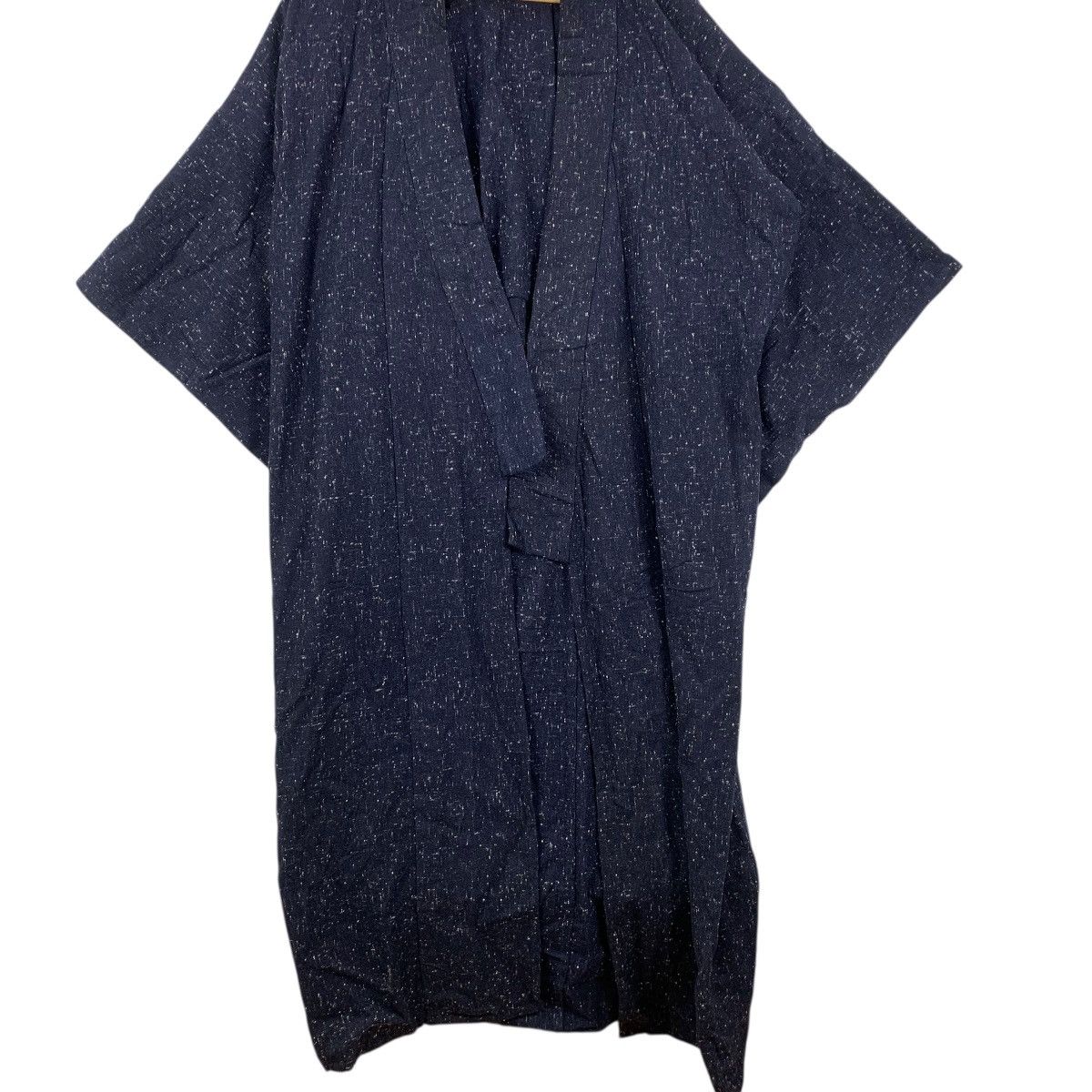 Vintage Vintage 70s KIMONO PURE INDIGO JAPAN Traditional Robe Coat Size M / US 6-8 / IT 42-44 - 5 Thumbnail