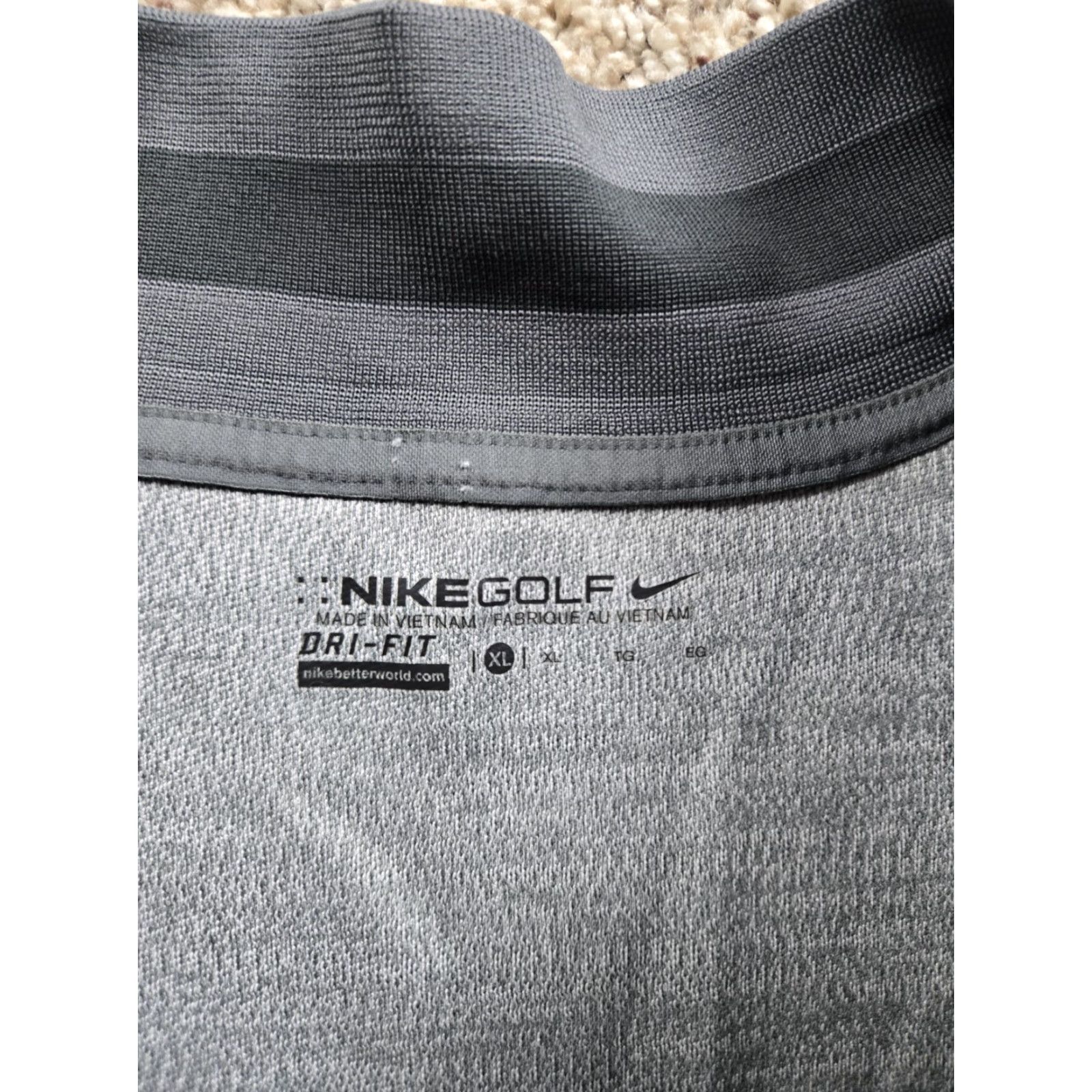 Nike Vanguard Venture Capital 1/4 Zip Pullover XL Mens Gray Nike Dri-Fit Jacket Size US XL / EU 56 / 4 - 5 Thumbnail