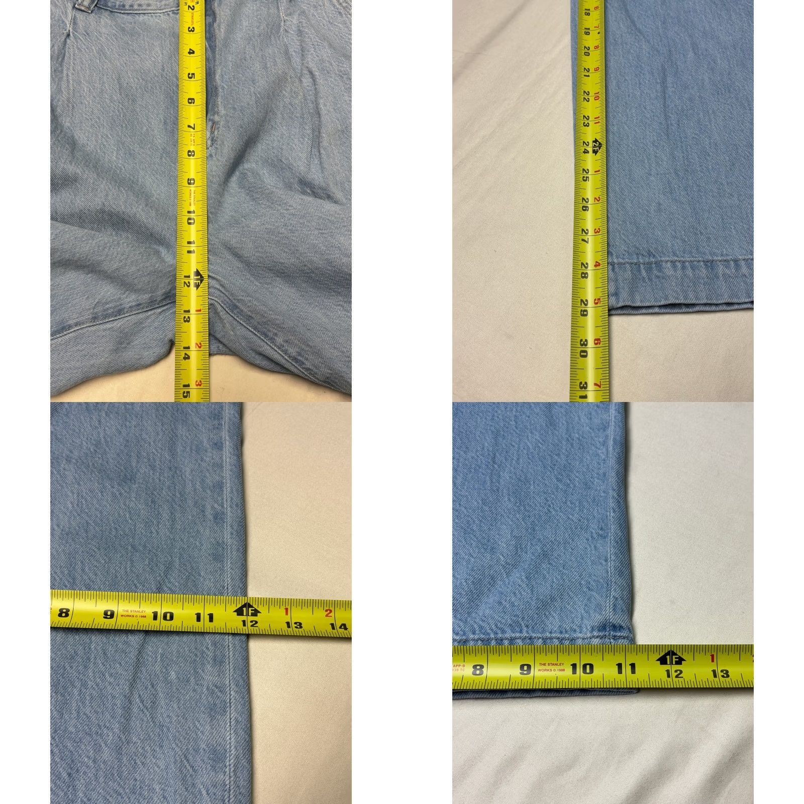 Madewell Madewell The Harlow Wide-Leg Jean Light Wash Denim High Rise Womens 29 Inseam 29 Size 29" - 8 Thumbnail