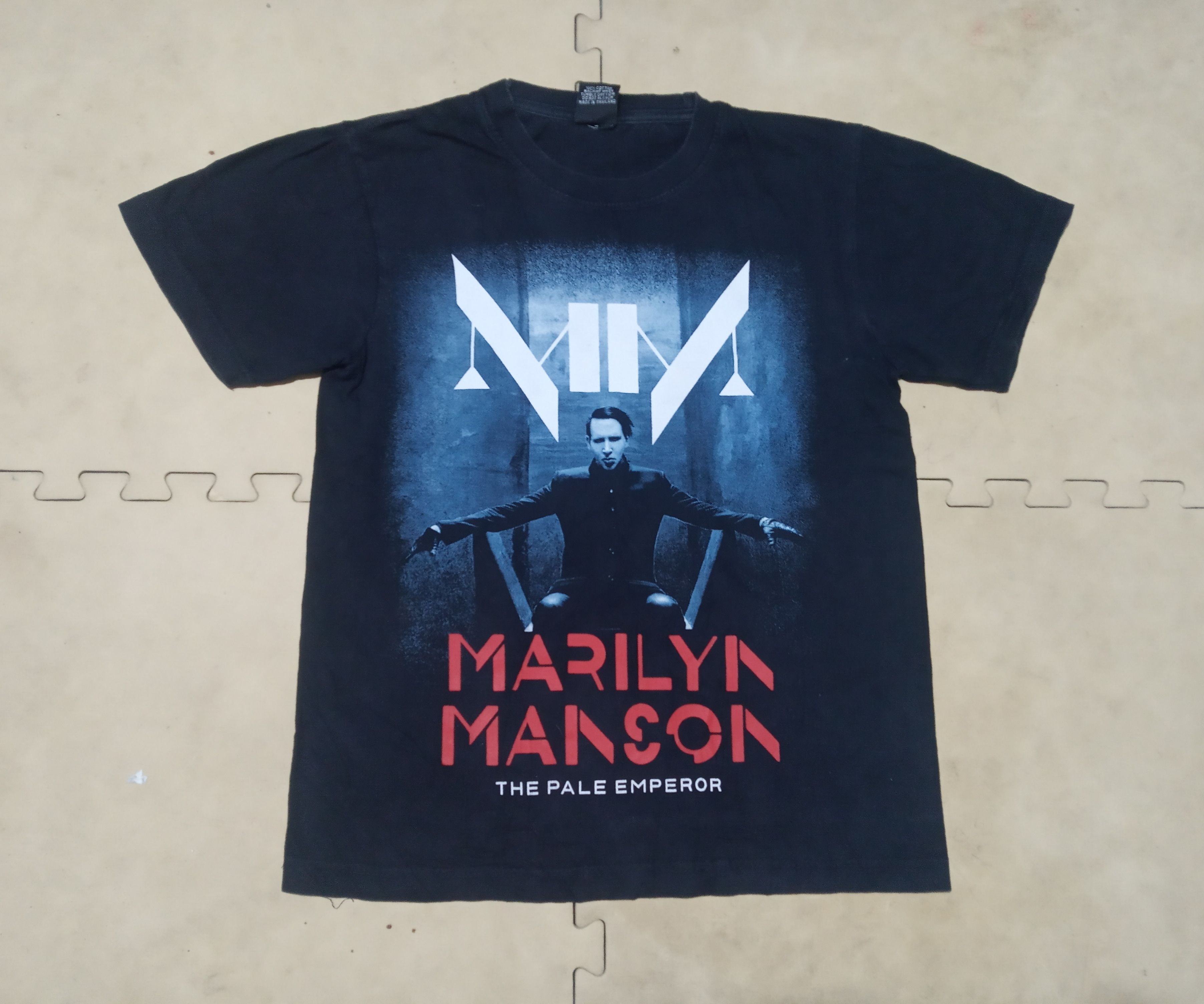 Band Tees Bootleg Marilyn Manson Size US S / EU 44-46 / 1 - 1 Thumbnail