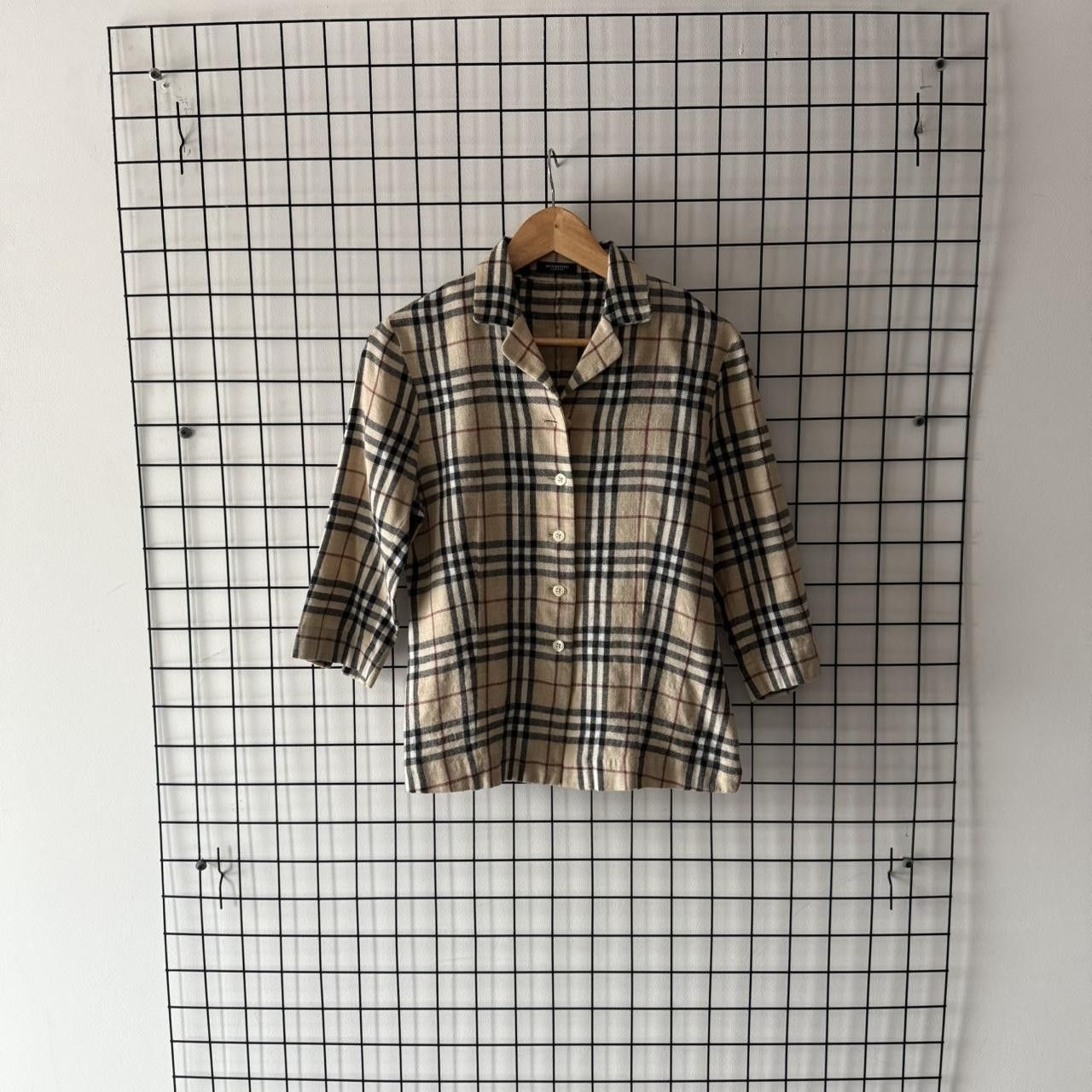 Burberry Burberry Nova Check Womans Flannel Shirt Button Up Size M / US 6-8 / IT 42-44 - 1 Thumbnail