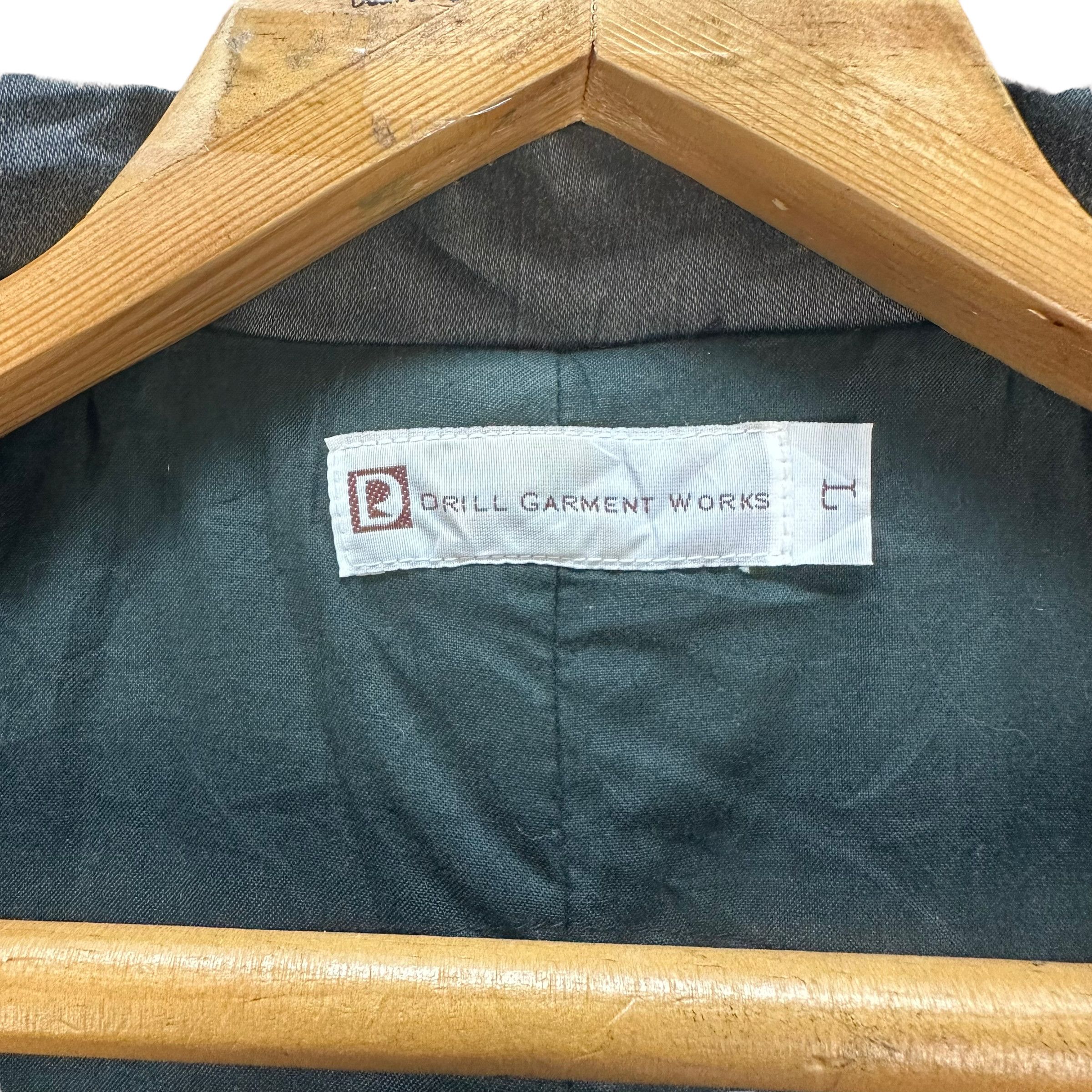 Japanese Brand DRILL GARMEN WORKS DOUBLE COLLAR JACKET #7805-177 Size US L / EU 52-54 / 3 - 7 Thumbnail