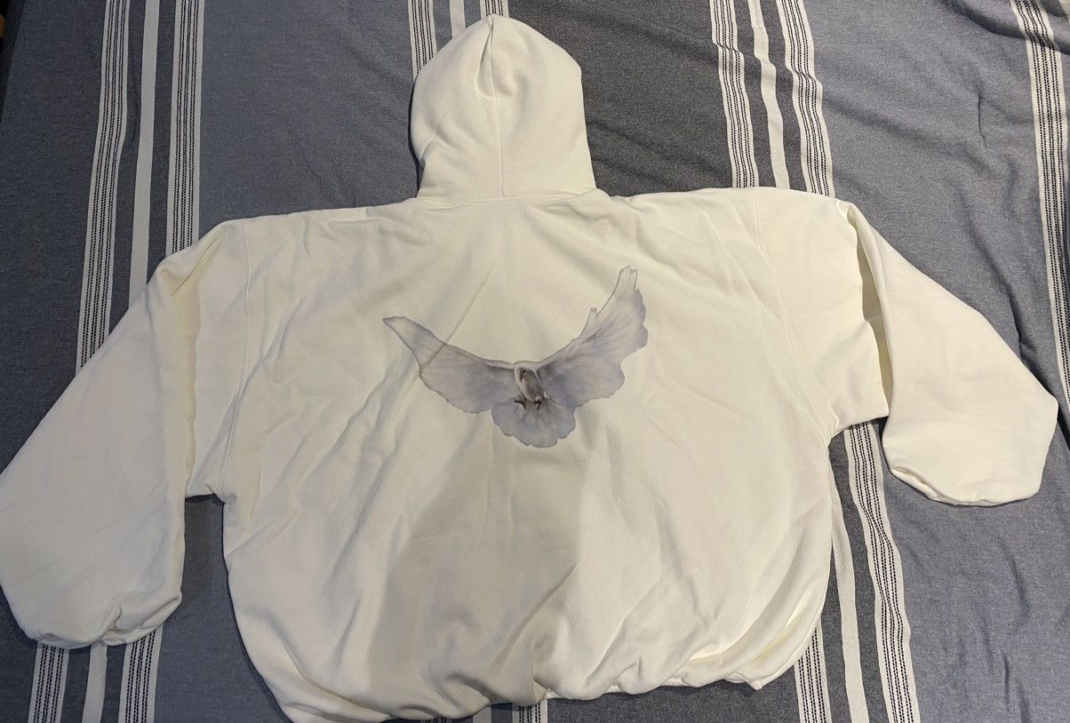 Balenciaga × Gap × Yeezy White Dove Hoodie: Yeezy Gap Engineered by Balenciaga Size US S / EU 44-46 / 1 - 1 Thumbnail