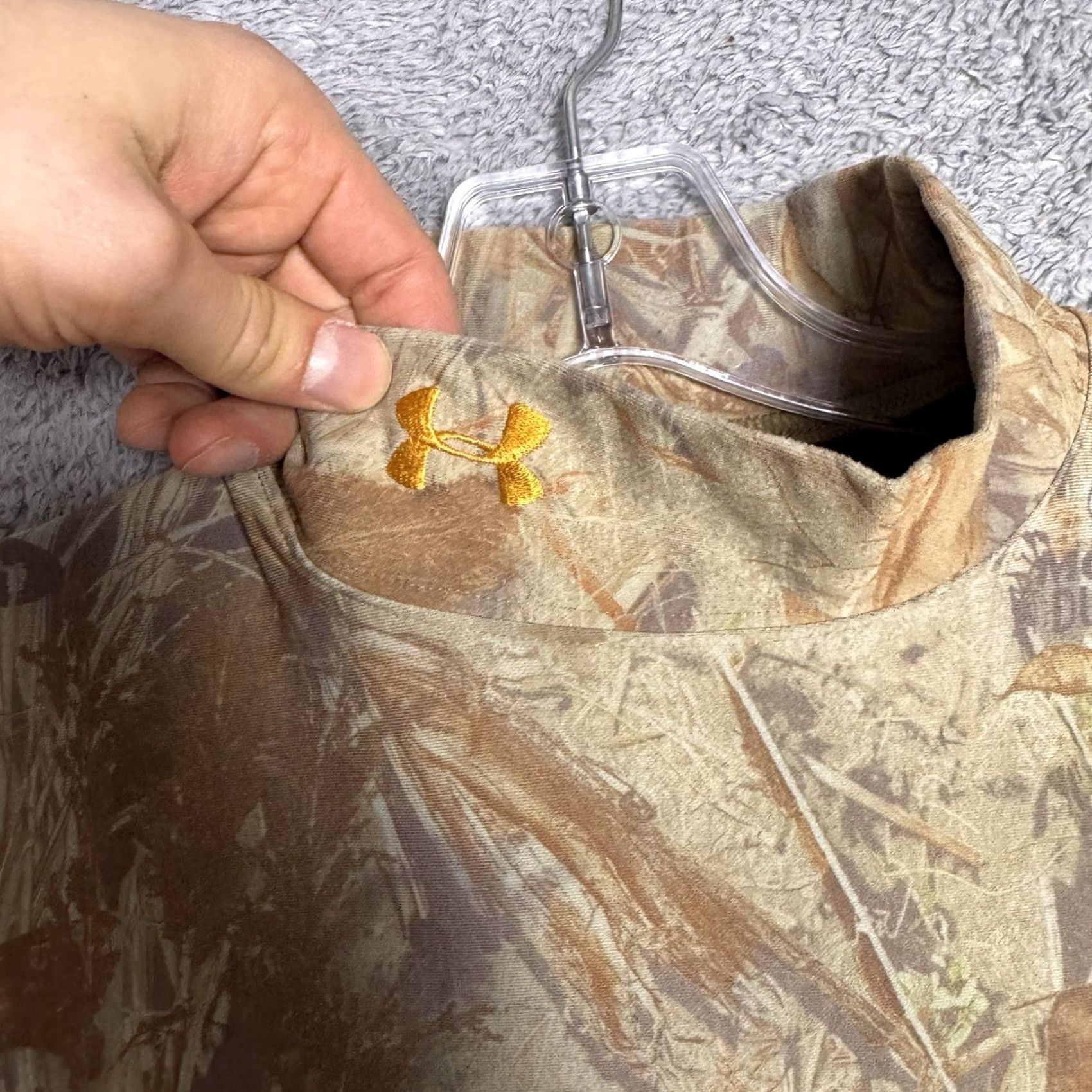 Under Armour Under Armour Mossy Oak Shirt Men M ColdGear Duck Blind Fitted Thermal Base Layer Size US M / EU 48-50 / 2 - 7 Thumbnail