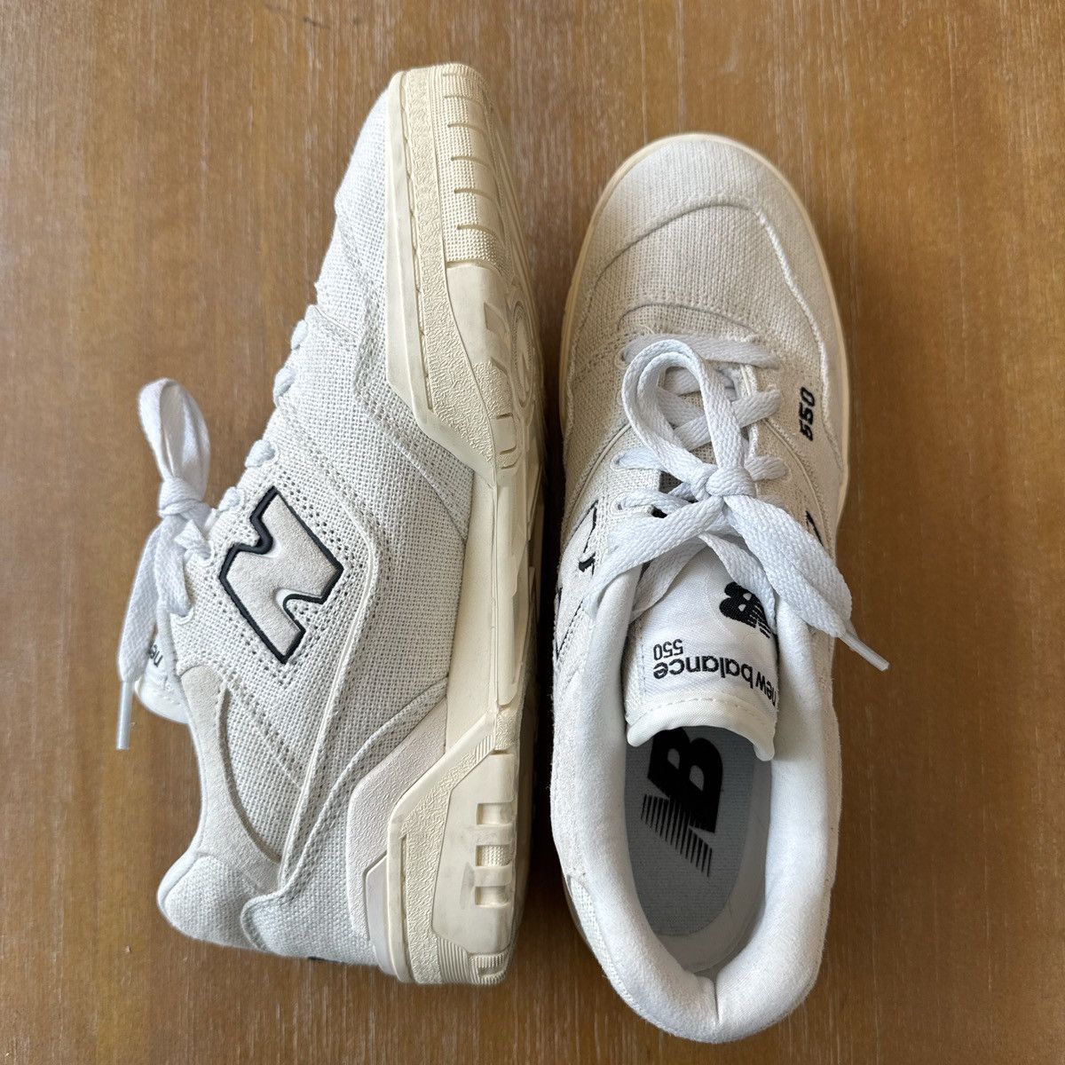 New Balance New Balance 550 ‘Hemp Pack-Sea Salt’ Size US 8 / EU 41 - 3 Thumbnail