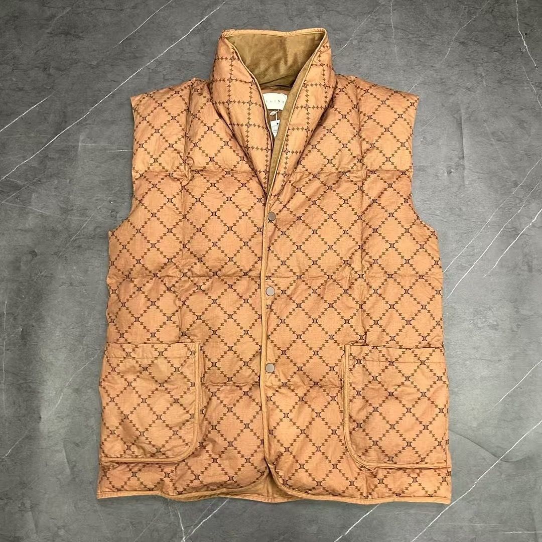 Celine Celine Monogram Quilted Puffer Vest Size L Size US L / EU 52-54 / 3 - 1 Thumbnail