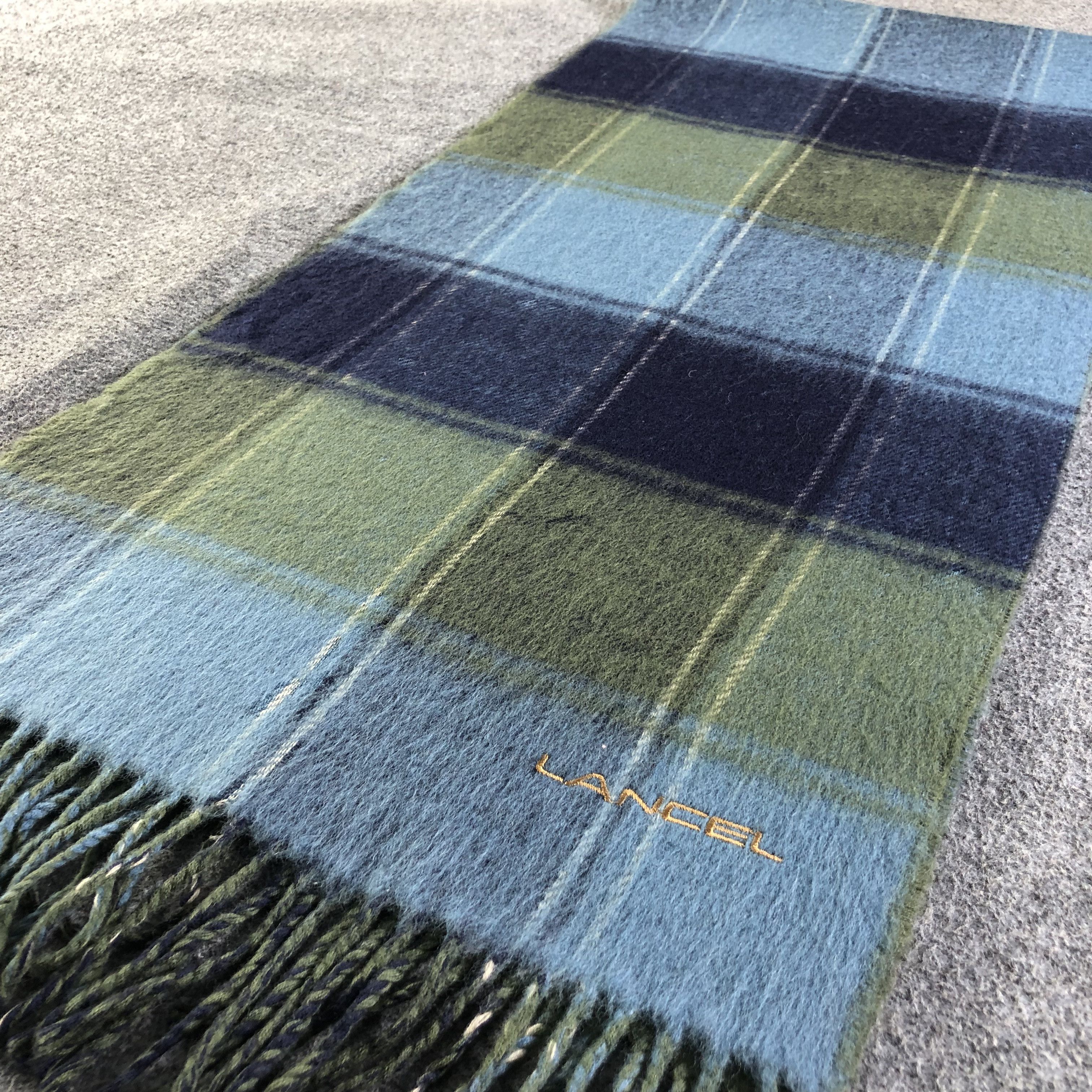 Lancel Lancel Wool Scarf Muffler V1966 Size ONE SIZE - 3 Thumbnail