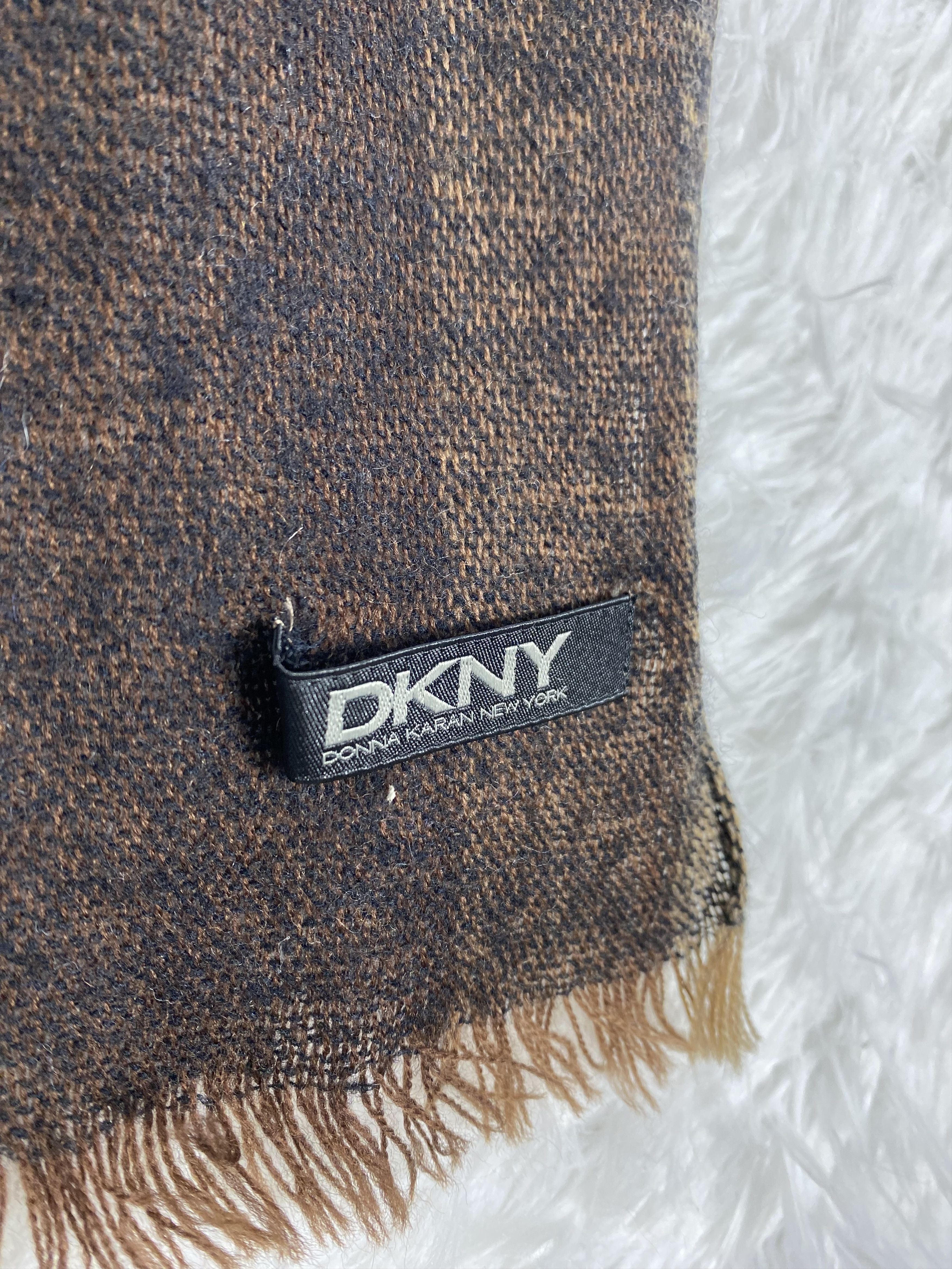 DKNY Vintage DKNY Scarf / Muffler Neckwear PM0115 Size ONE SIZE - 7 Thumbnail
