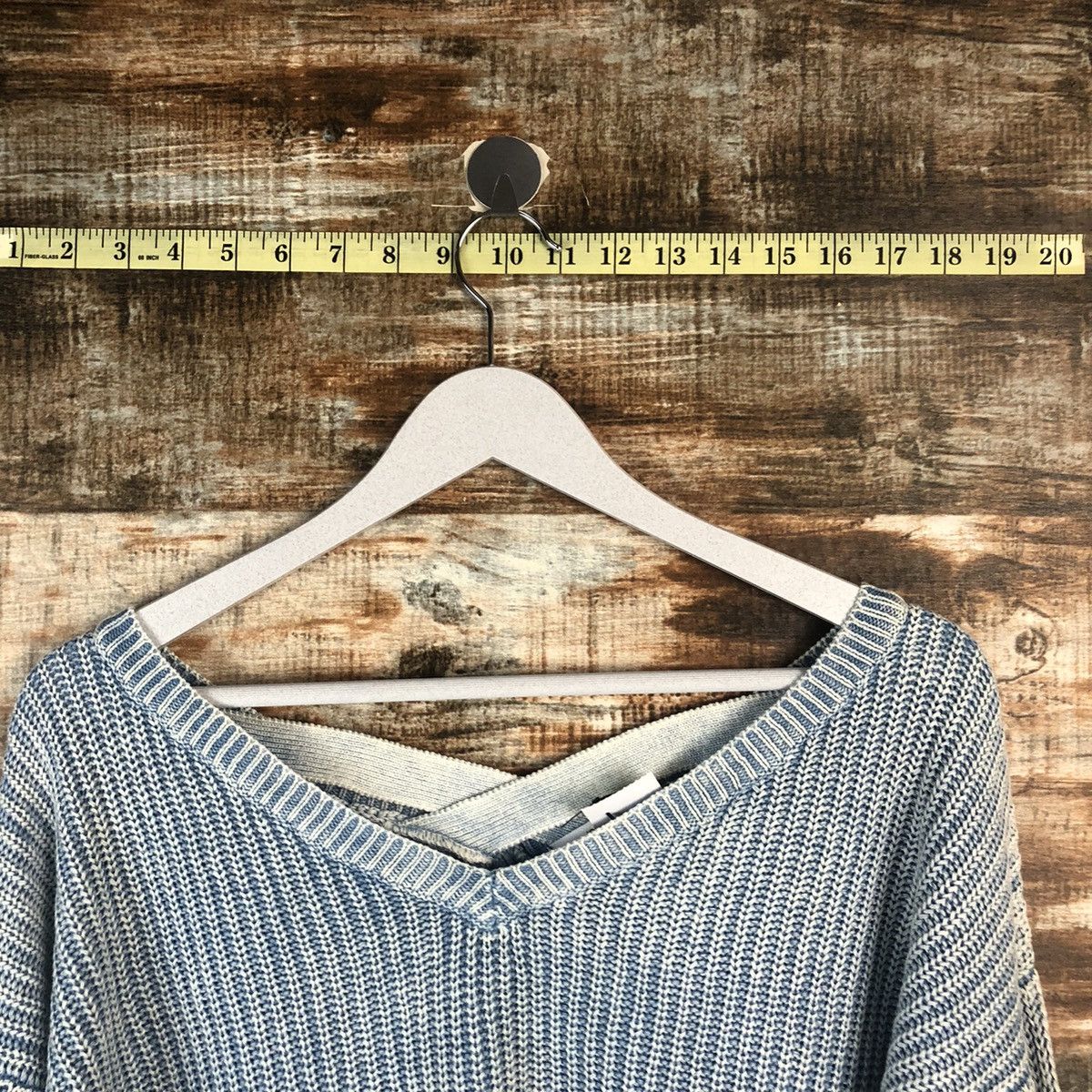 Homespun Knitwear × Japanese Brand Joky Gal Blue faded Knitwear #A1984 Size M / US 6-8 / IT 42-44 - 4 Thumbnail