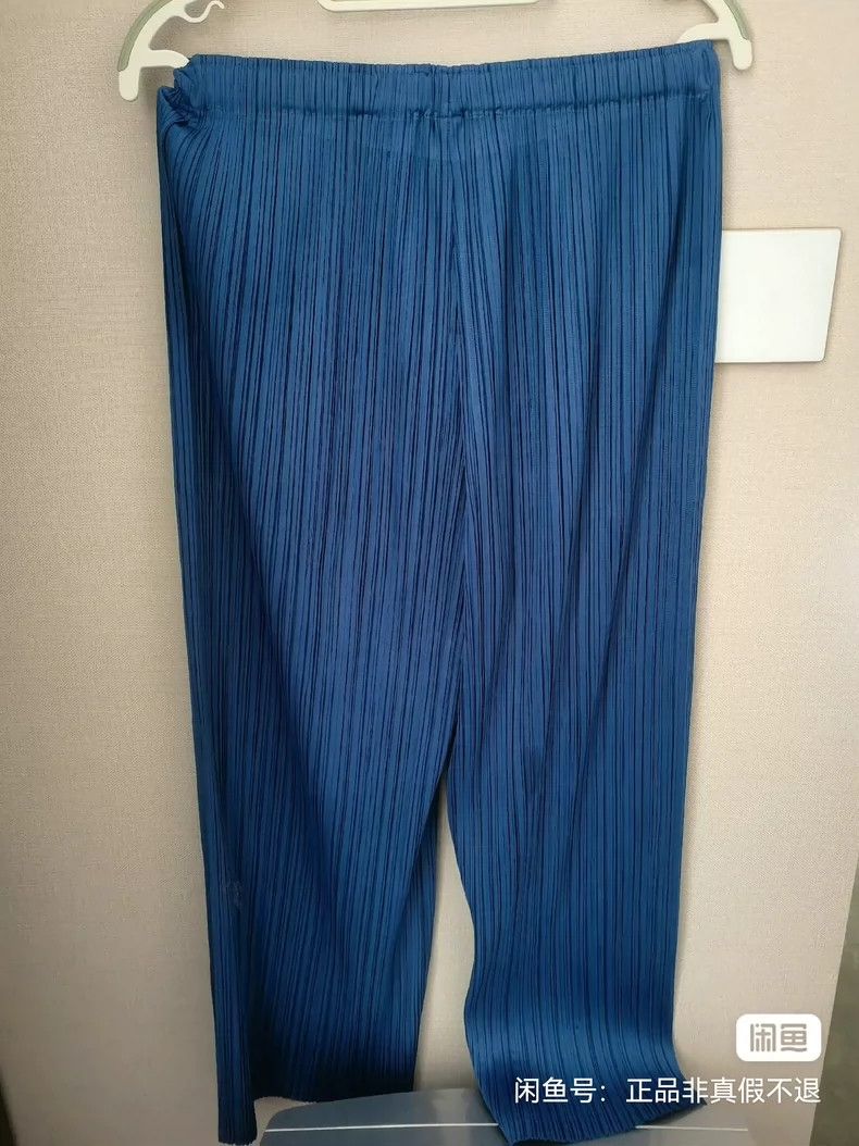 Issey Miyake Issey Miyake size:2 Blue pleated pants Size 42" / US 20 - 5 Thumbnail