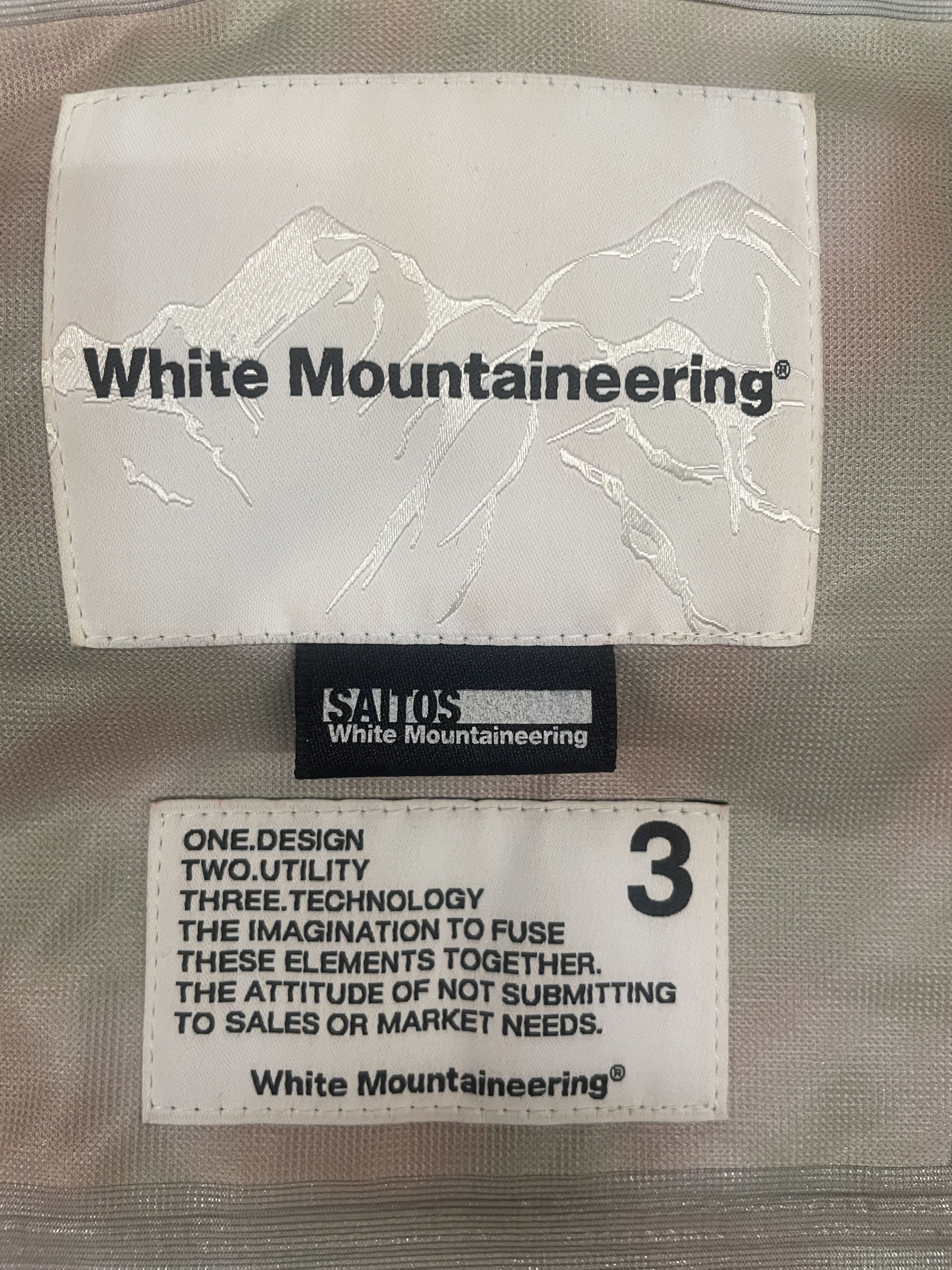 White Mountaineering $1200 White Mountaineering Saitos Original Camo Jacket Size US L / EU 52-54 / 3 - 6 Thumbnail