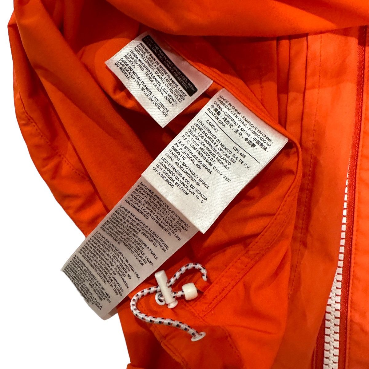Levi's Levi’s California Hooded Rain Coat Anorak Bright Safety Size US L / EU 52-54 / 3 - 11 Thumbnail