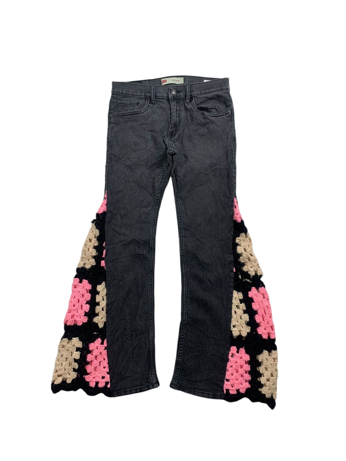 Levi's × Levi's Made & Crafted × Levi's Vintage Clothing Levis 511 washed grey flare Jeans Pants Size 28" / US 6 / IT 42 - 1 Thumbnail