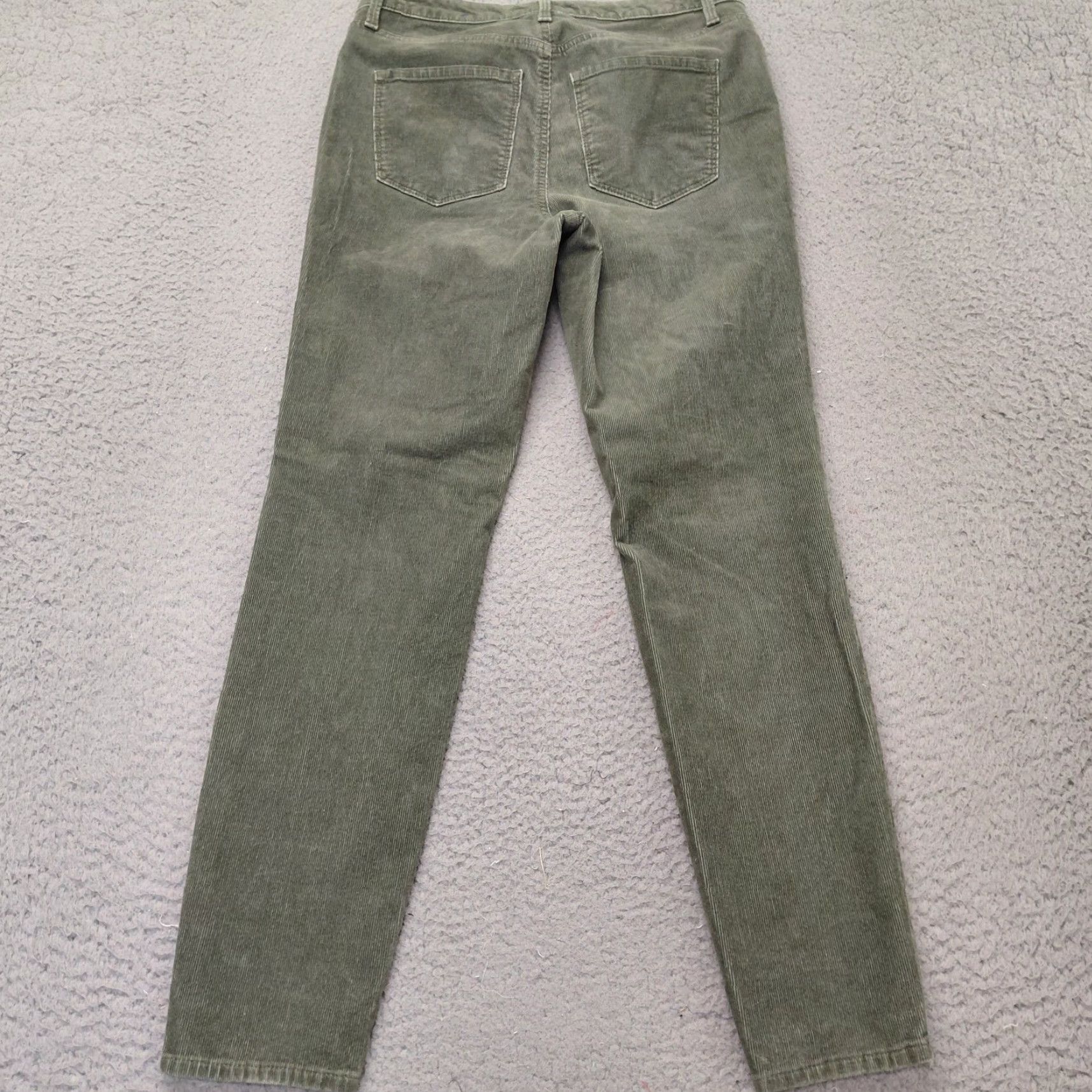 Talbots VINTAGE Talbots Corduroy Pants Womens 6 Sage Green High Waist Jegging Ankle Preppy Pants Womens Regular Straight Green 6 Talbots Mens? Size 28" / US 6 / IT 42 - 2 Thumbnail