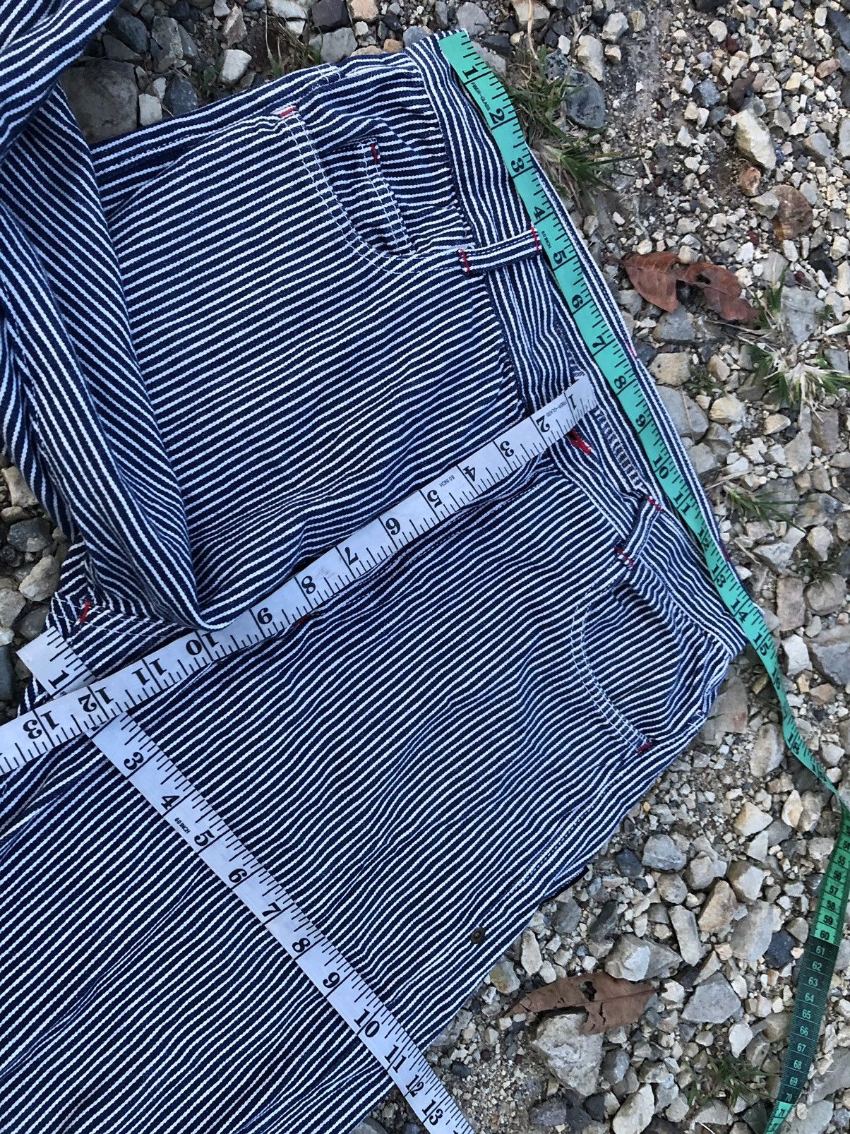 Issey Miyake × Japanese Brand × mercibeaucoup HICKORY STRIPE PANT Size US 30 / EU 46 - 7 Thumbnail