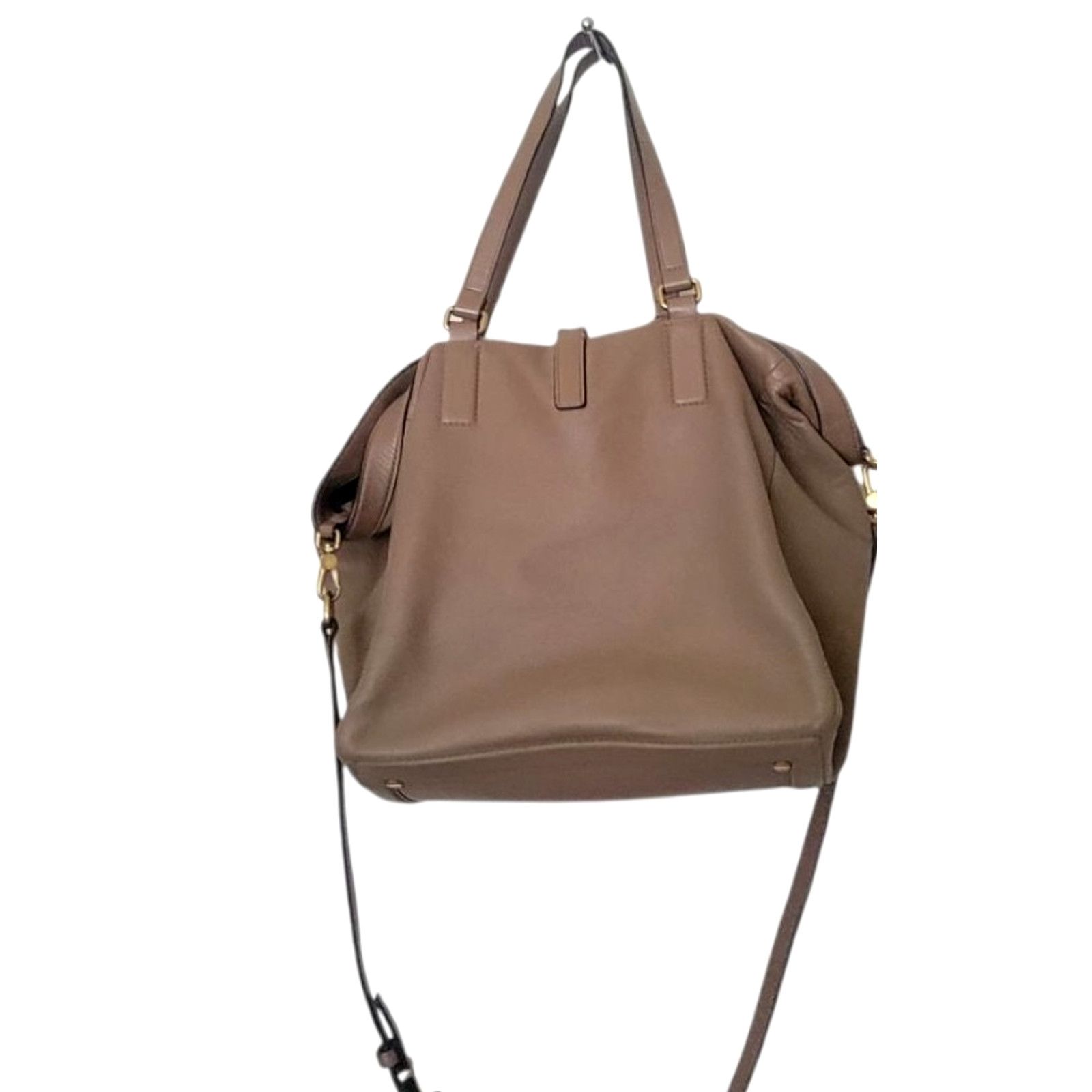 Marc by Marc Jacobs Marc By Marc Jacobs Hand & Shoulder Large Bag Brown Leather Size ONE SIZE - 3 Thumbnail
