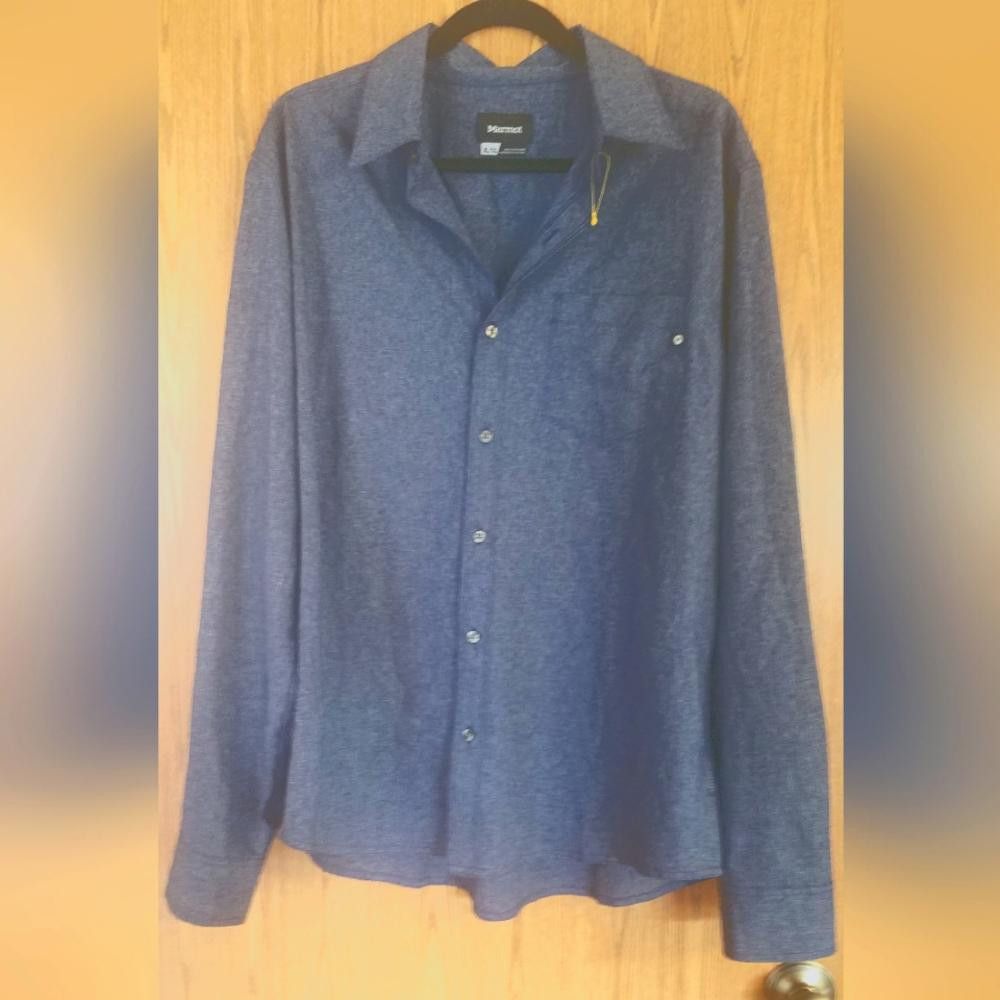 Marmot Marmot Button Down Shirt Size XL Size US XL / EU 56 / 4 - 1 Thumbnail