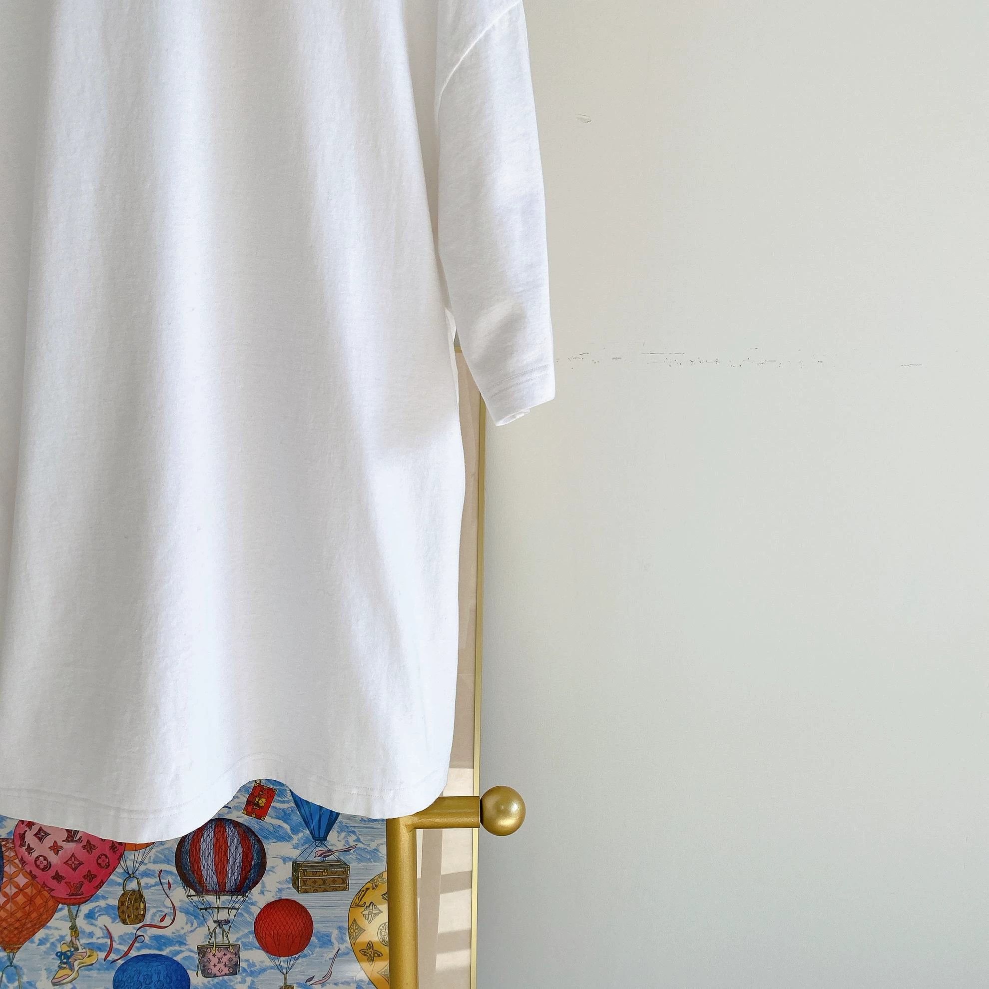 Balenciaga Balenciaga logo white T-shirt M Size US M / EU 48-50 / 2 - 6 Thumbnail