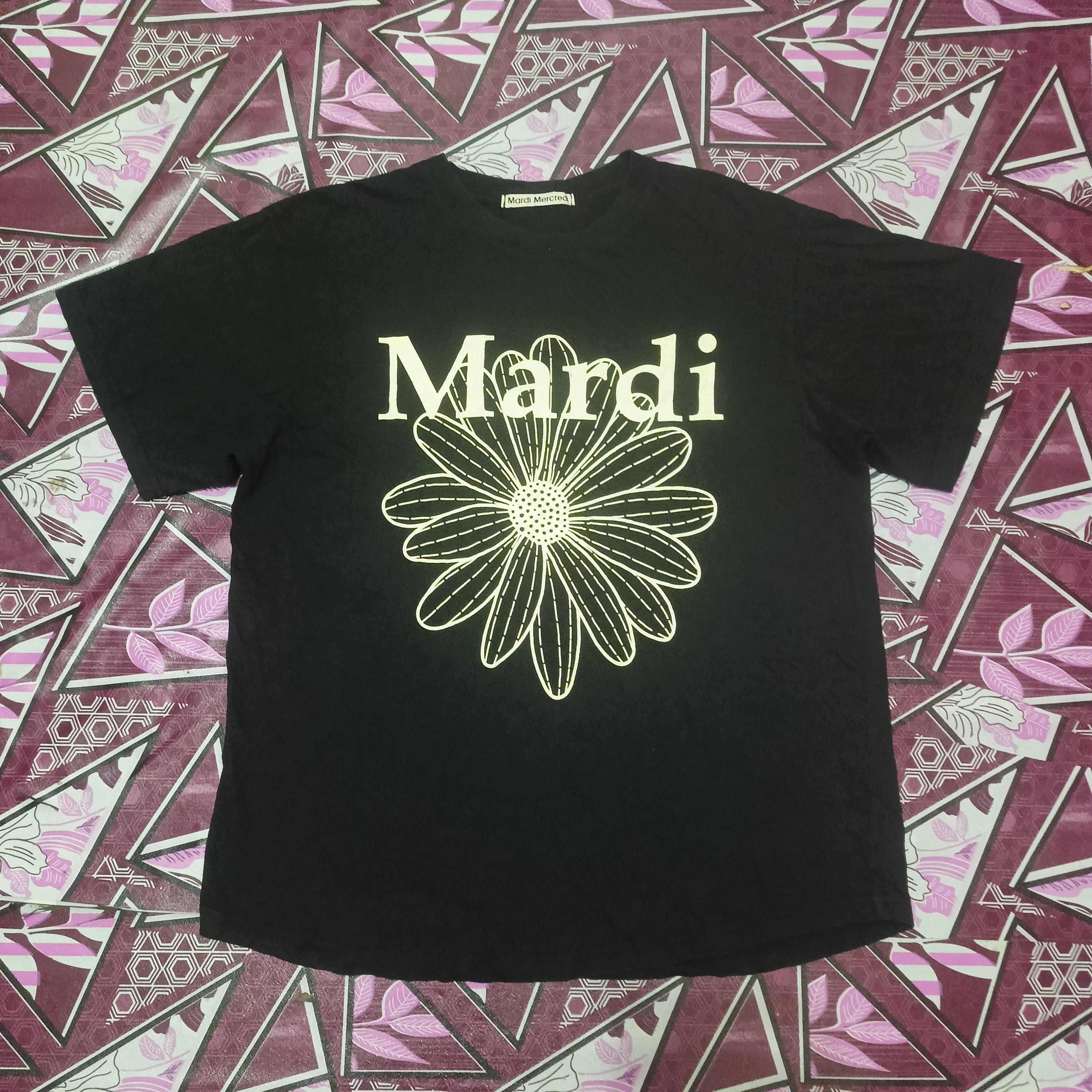 Mardi Mercredi Flower Logo Tee