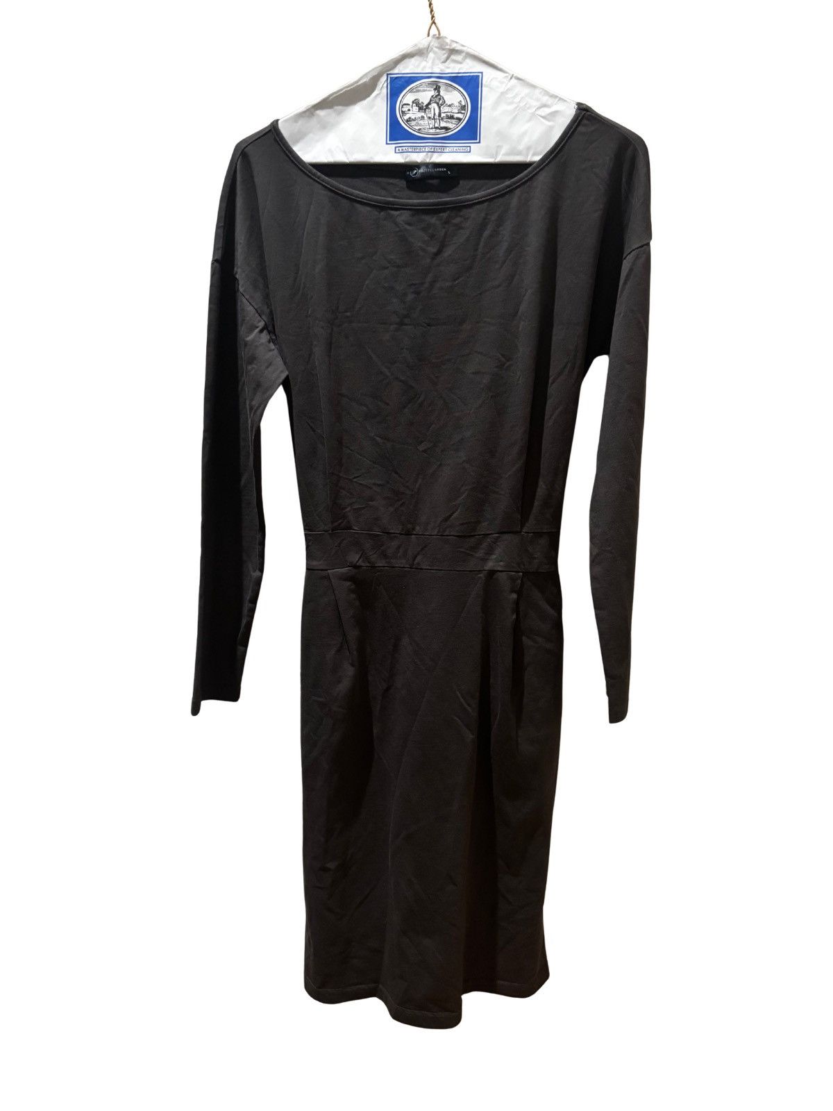 Other Dark gray long sleeve dress.wd0308 Size L / US 10 / IT 46 - 9 Thumbnail