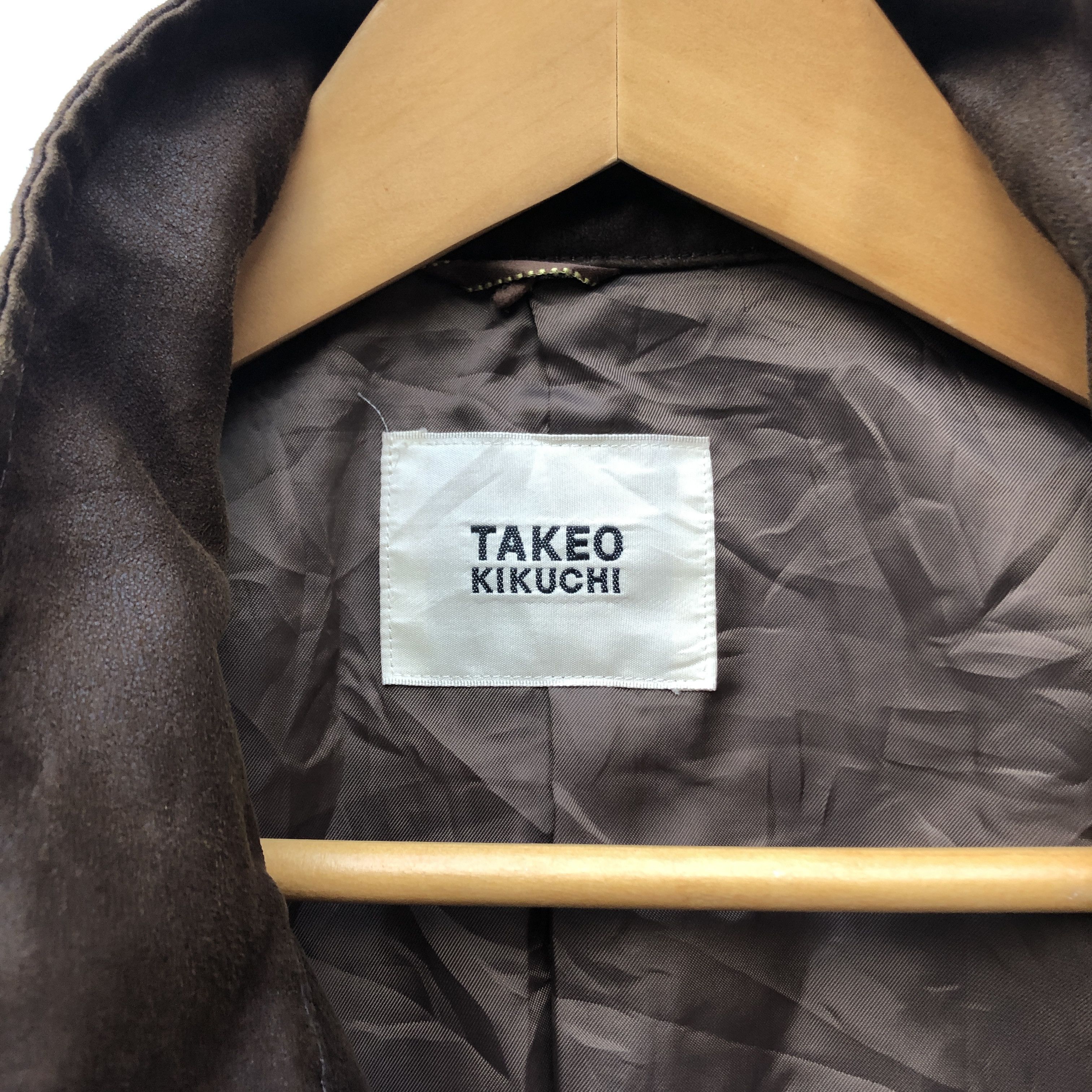 Takeo Kikuchi TAKEO KIKUCHI Suede Leather Jacket #0754-23 Size US S / EU 44-46 / 1 - 8 Thumbnail