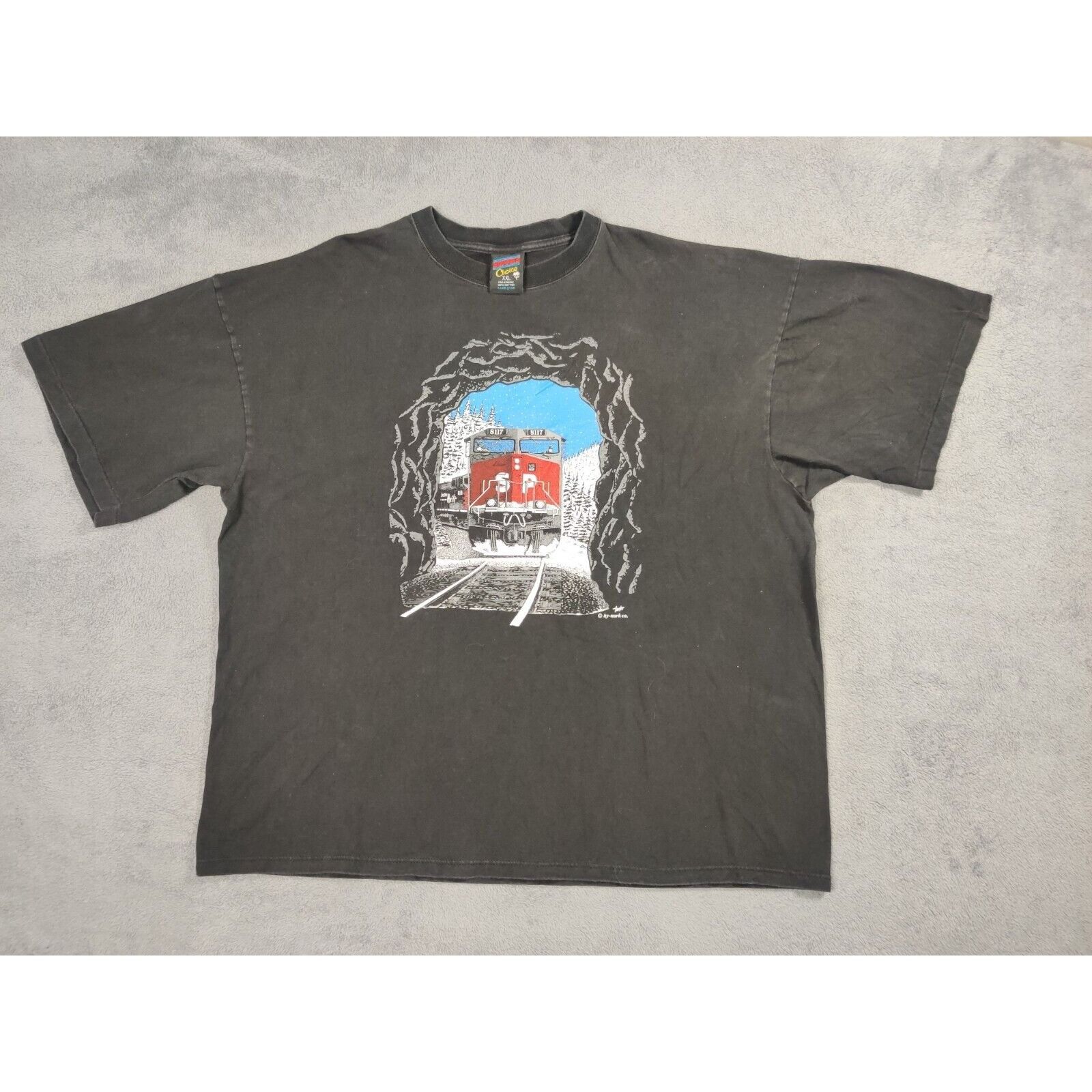 Soffe VINTAGE Train Shirt Adult Mens 2XL XXL Black Short Sleeve Size US XXL / EU 58 / 5 - 1 Thumbnail