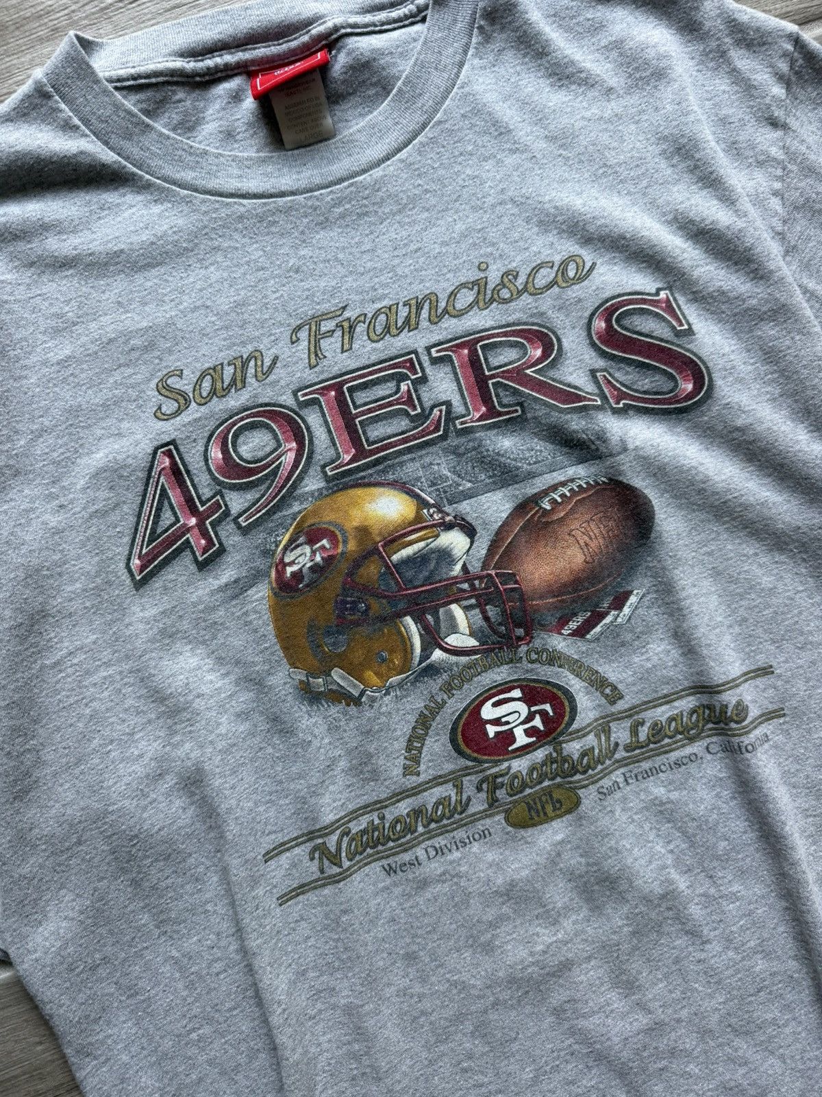 NFL Vintage 90s San Francisco 49ers T-Shirt Sz Large Gently Used Size US L / EU 52-54 / 3 - 2 Thumbnail