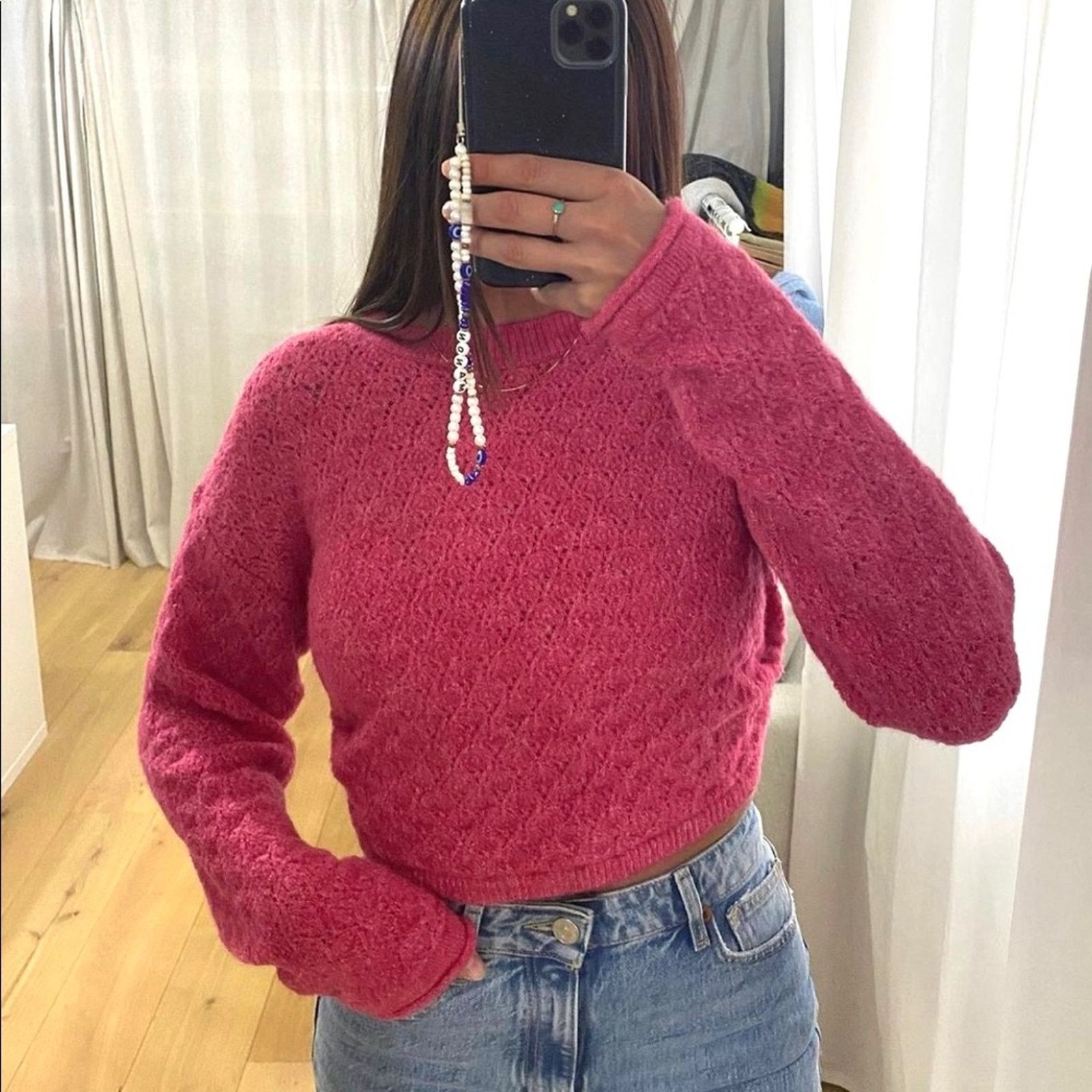 Zara ZARA BLOGGER FAVORITE OPEN BACK KNIT SWEATER Size L / US 10 / IT 46 - 3 Thumbnail