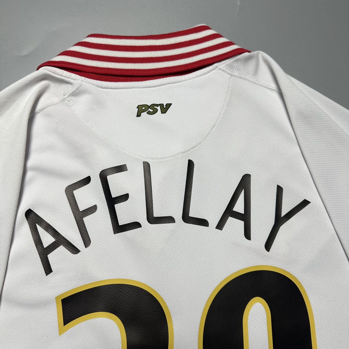 Nike PSV EINDHOVEN NIKE 2007/2009 SOCCER AWAY JERSEY #20 AFELLAY Size US XXL / EU 58 / 5 - 14 Thumbnail