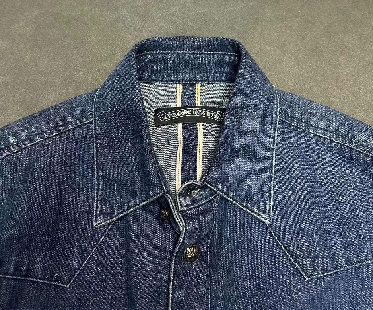 Chrome Hearts Chrome Hearts Denim Work Dog Patch Silver XS 95N Size US XS / EU 42 / 0 - 4 Thumbnail