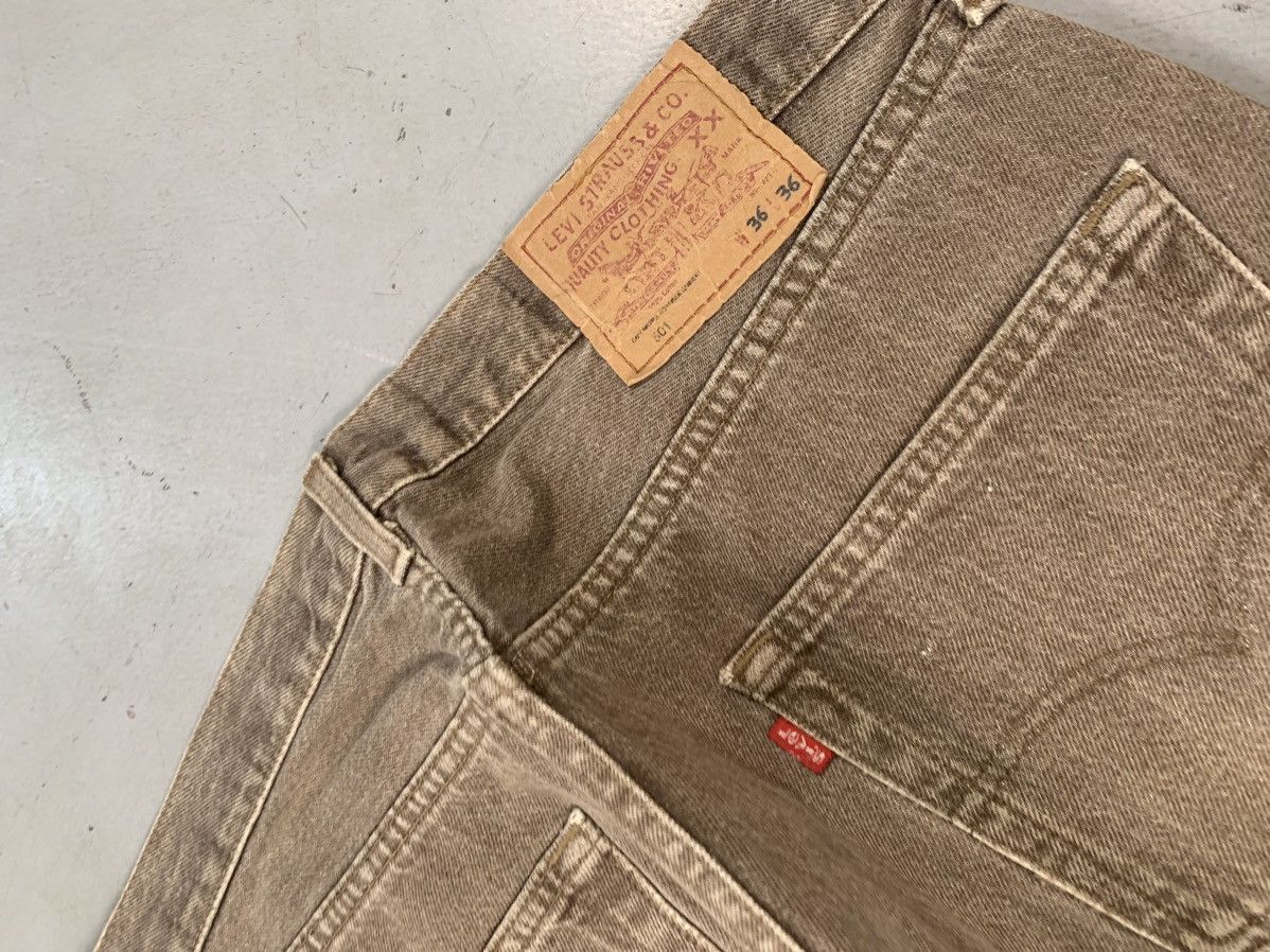 Levi's Vintage Levi’s 501 paper tag denim Size US 34 / EU 50 - 4 Thumbnail