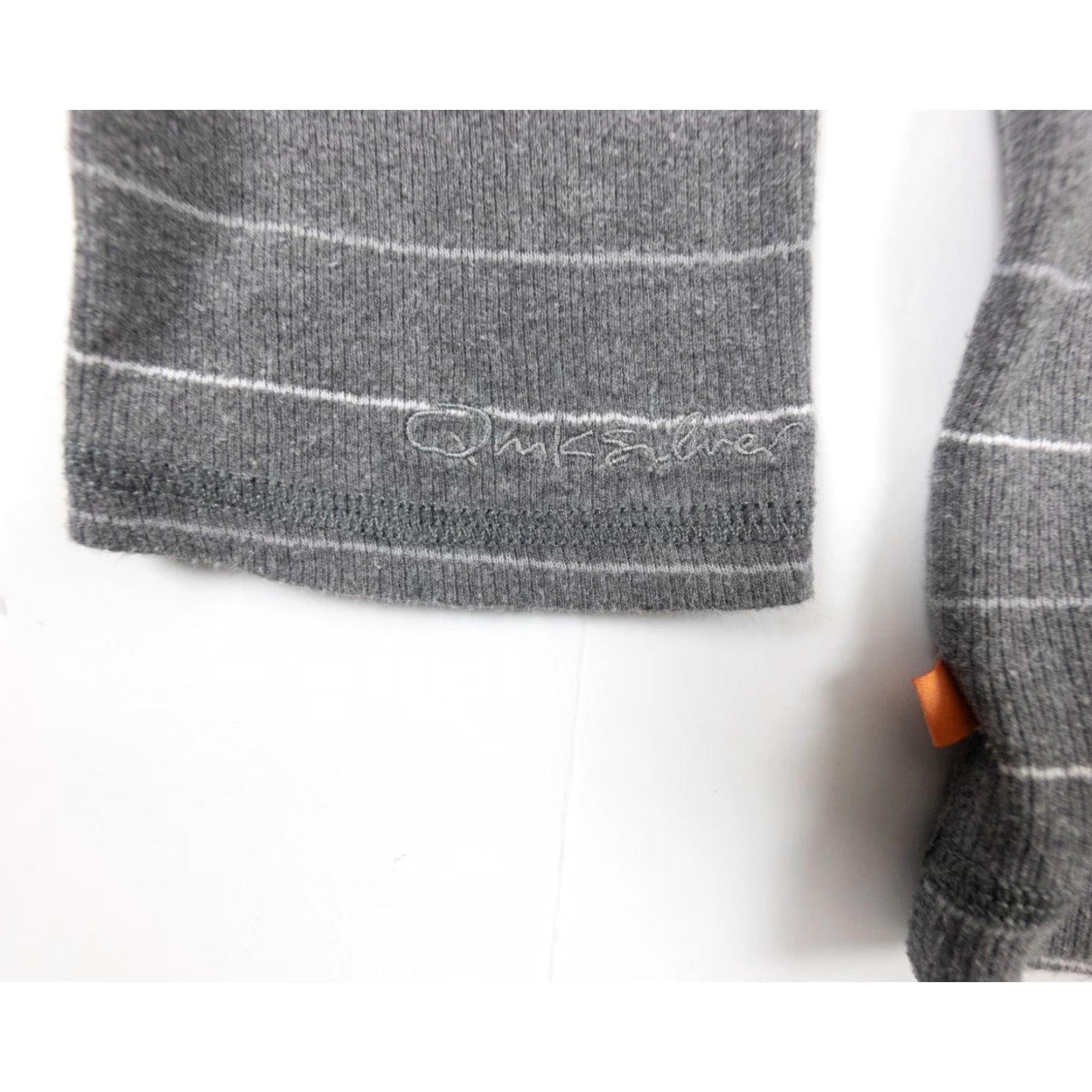 Quiksilver VINTAGE Quiksilver Ribbed Knit Long Sleeve Shirt Adult Medium Gray Surf Mens Size US M / EU 48-50 / 2 - 5 Thumbnail