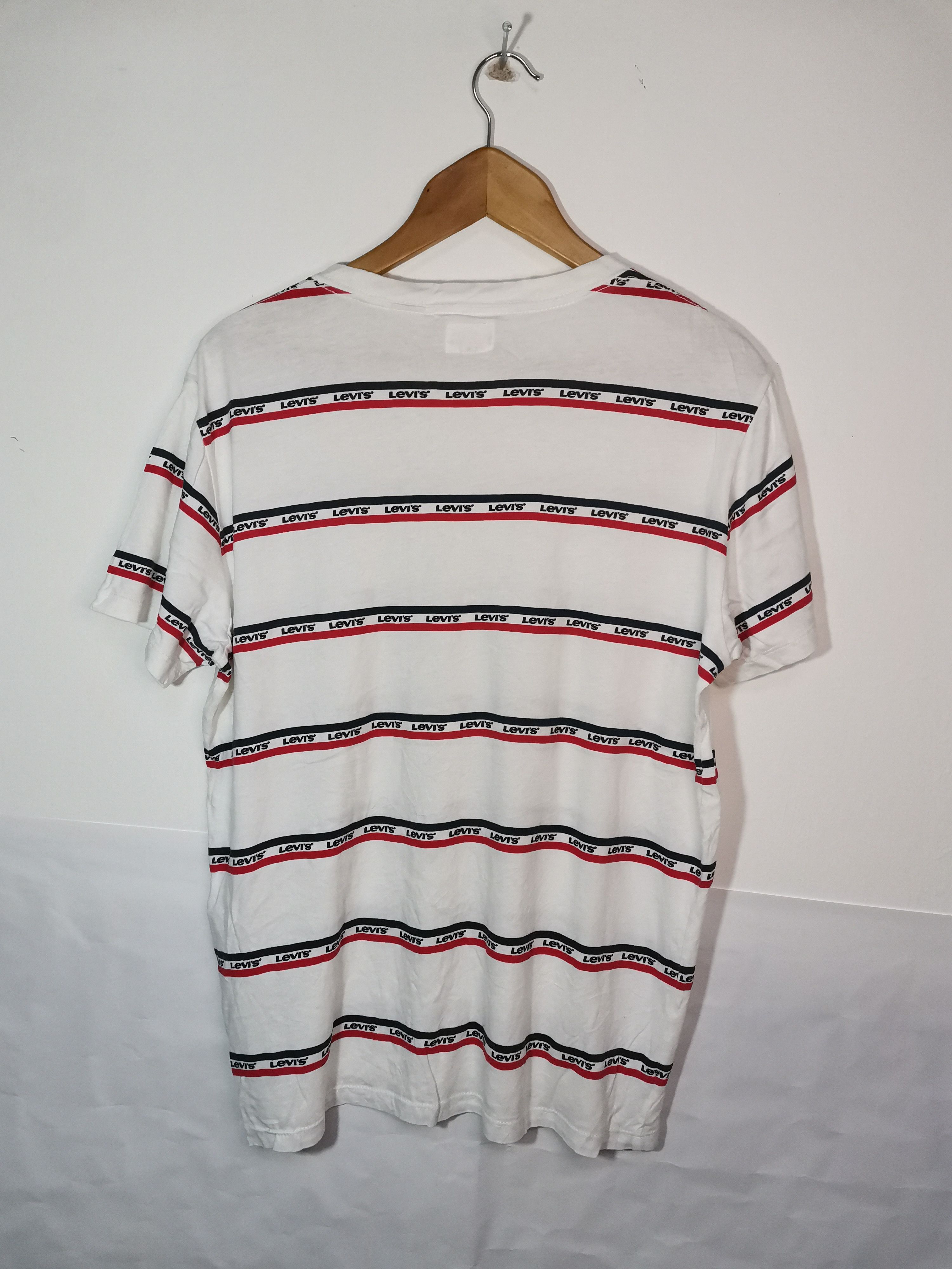 Levi's Stripe Levis Tshirt Size US L / EU 52-54 / 3 - 5 Thumbnail