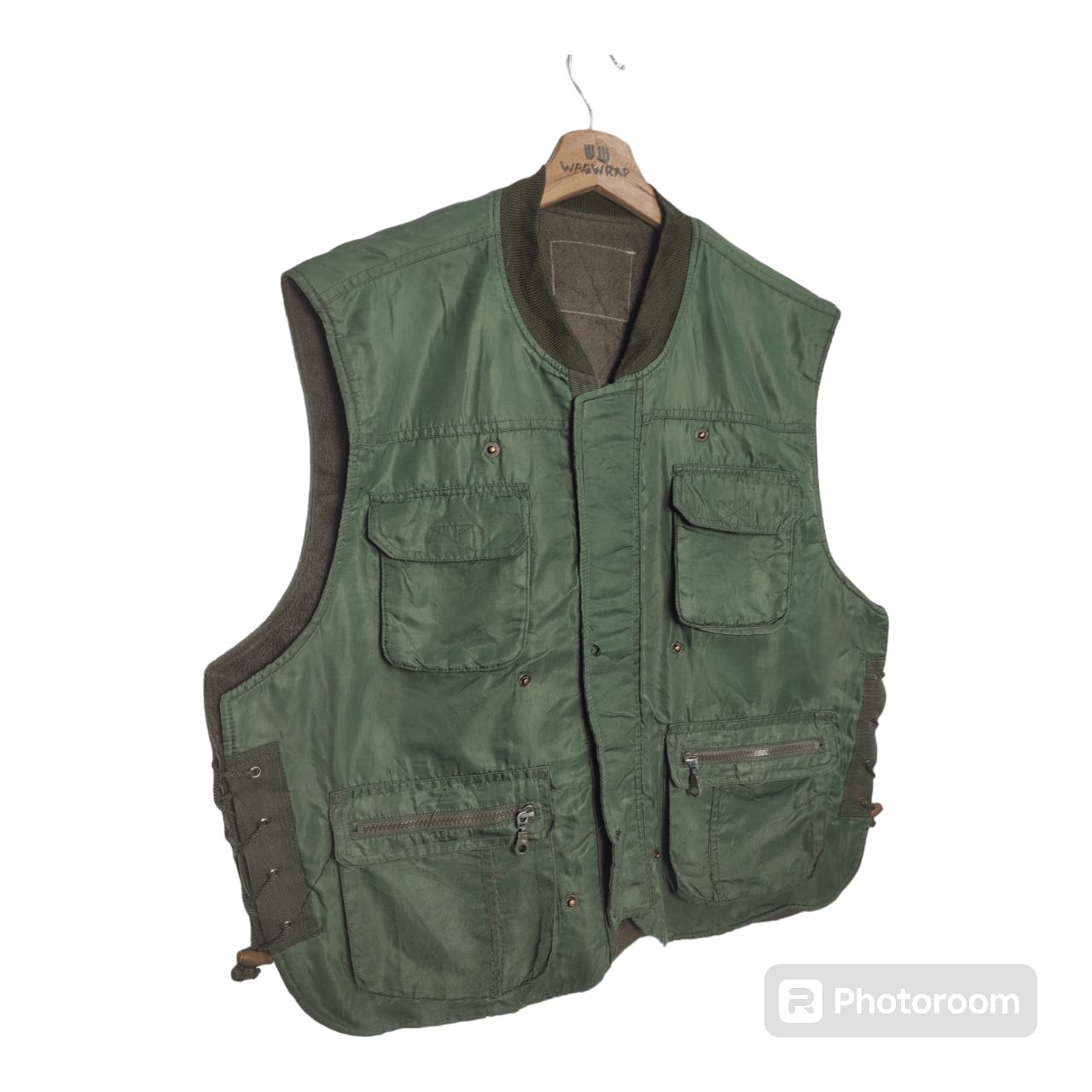 UNBRAND GREEN MULTI POCKET TACTICAL VEST