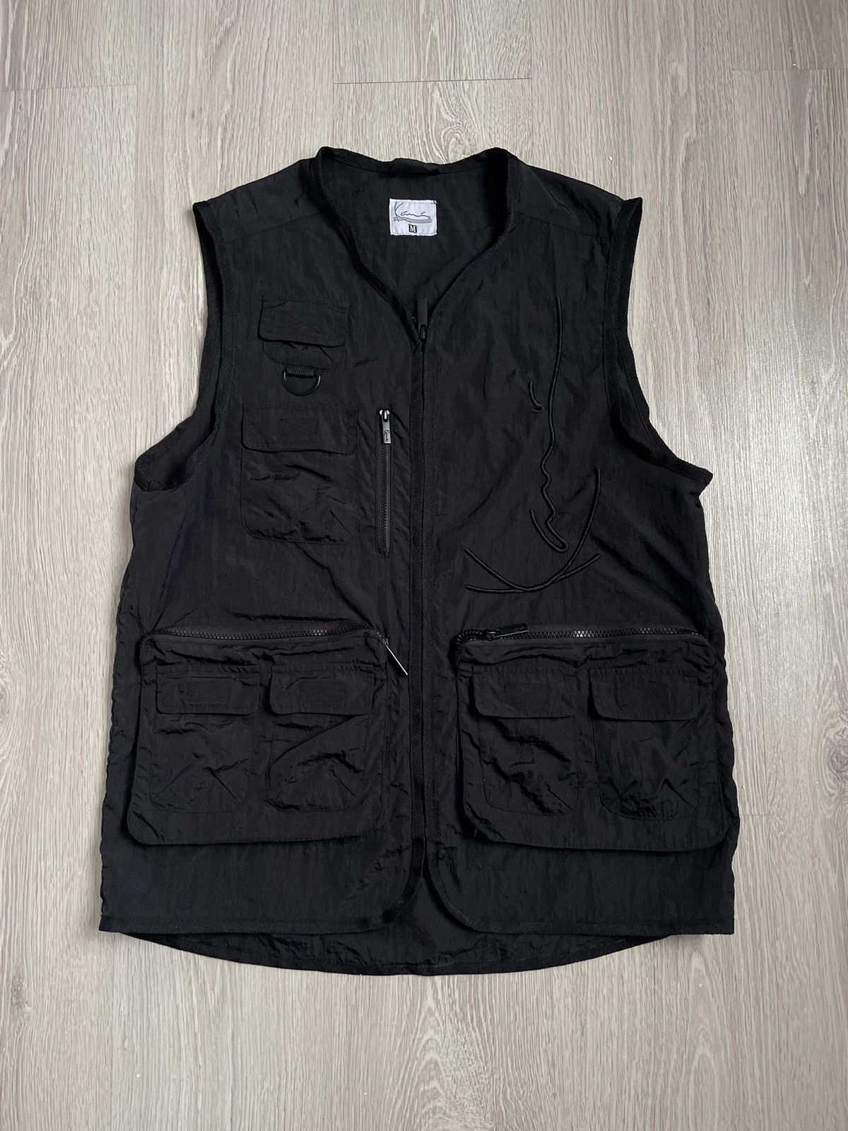 Karl Kani Karl Kani Nylon Vest Y2K Rap trapper Size US M / EU 48-50 / 2 - 1 Thumbnail