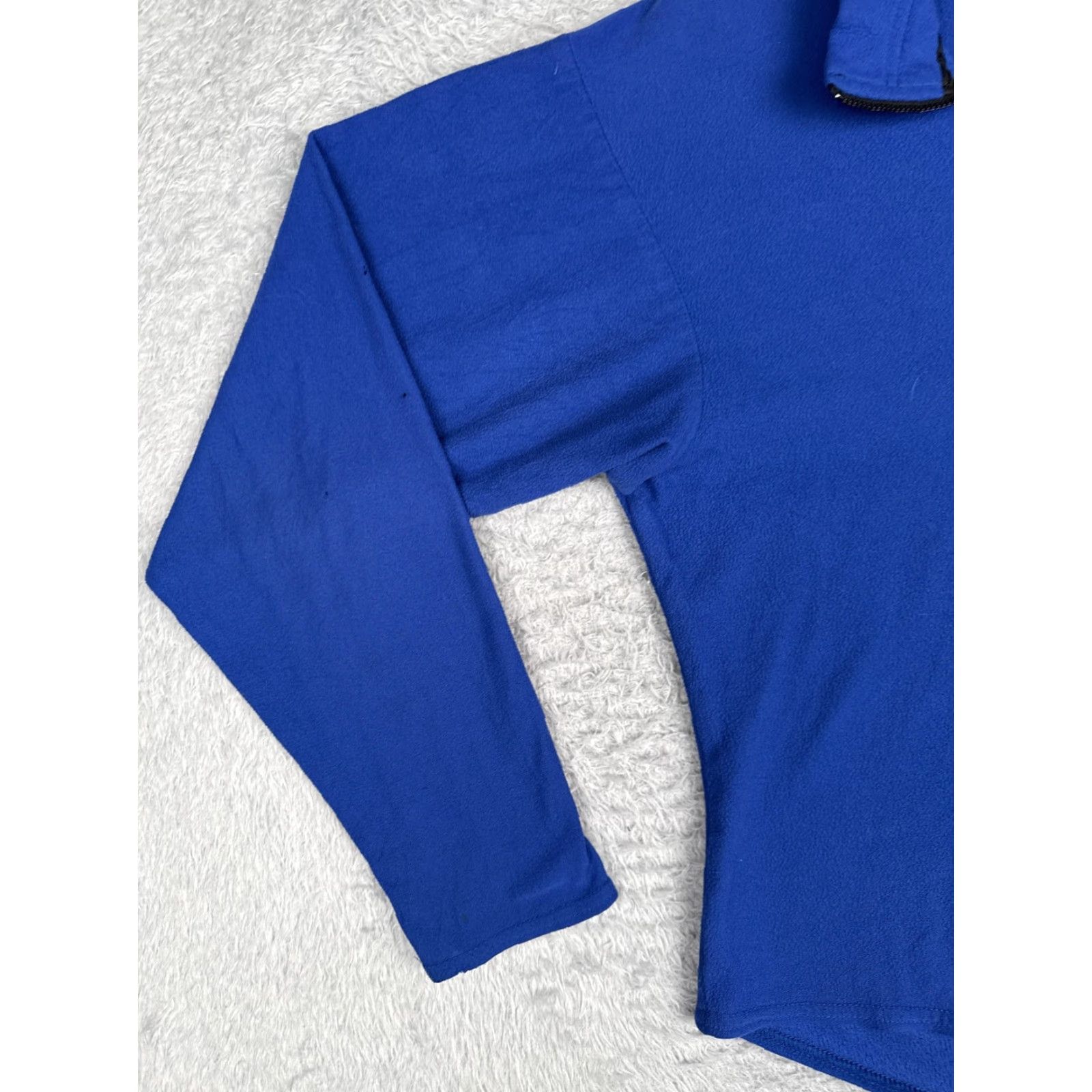 Marmot Marmot Womens Medium Blue Fleece Pullover 1/4 Zip Chest Pocket Outdoor Hiking Size M / US 6-8 / IT 42-44 - 3 Thumbnail