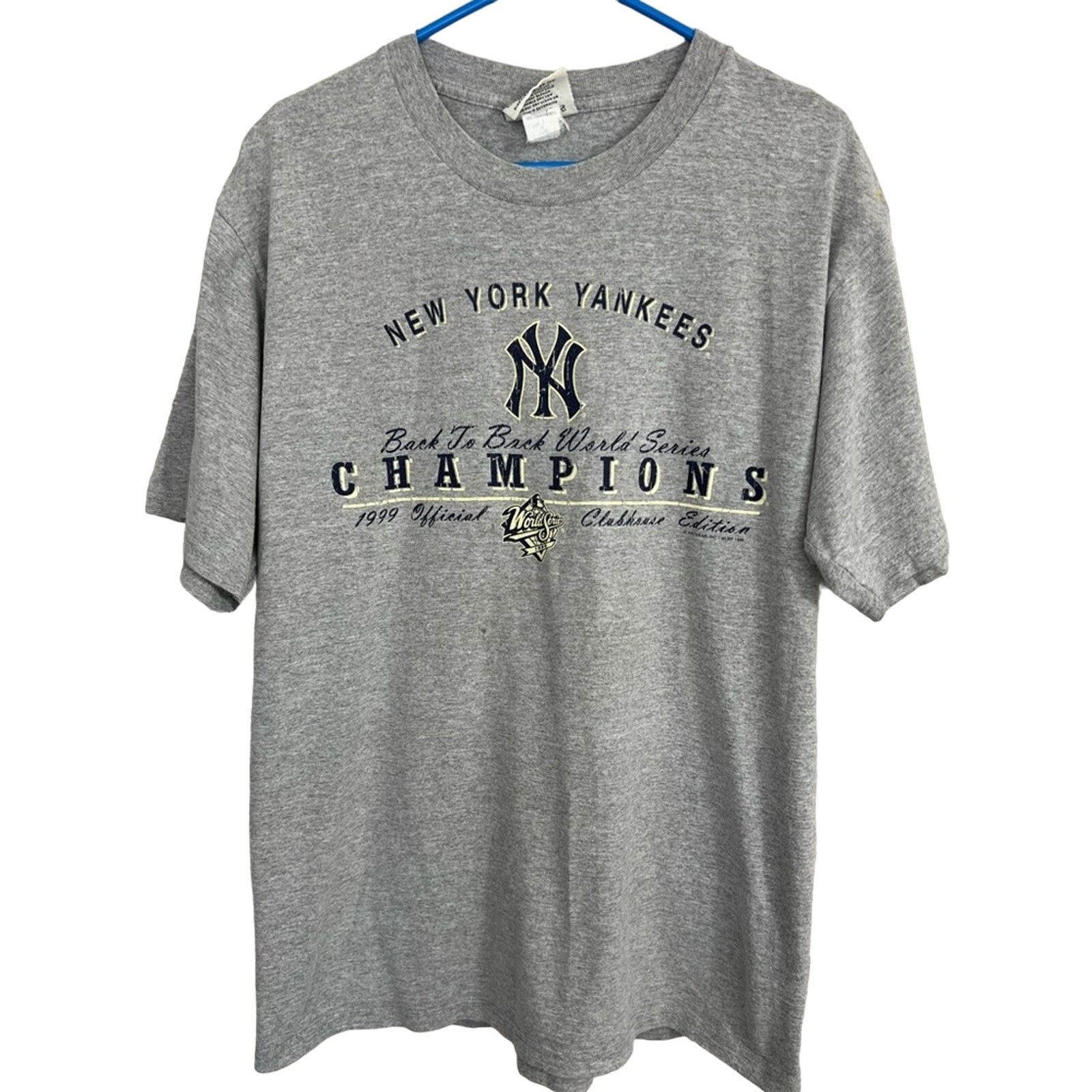 Lee VTG 90s T-shirt New York Yankees 1999 World Series Lee Sport Size US L / EU 52-54 / 3 - 1 Thumbnail